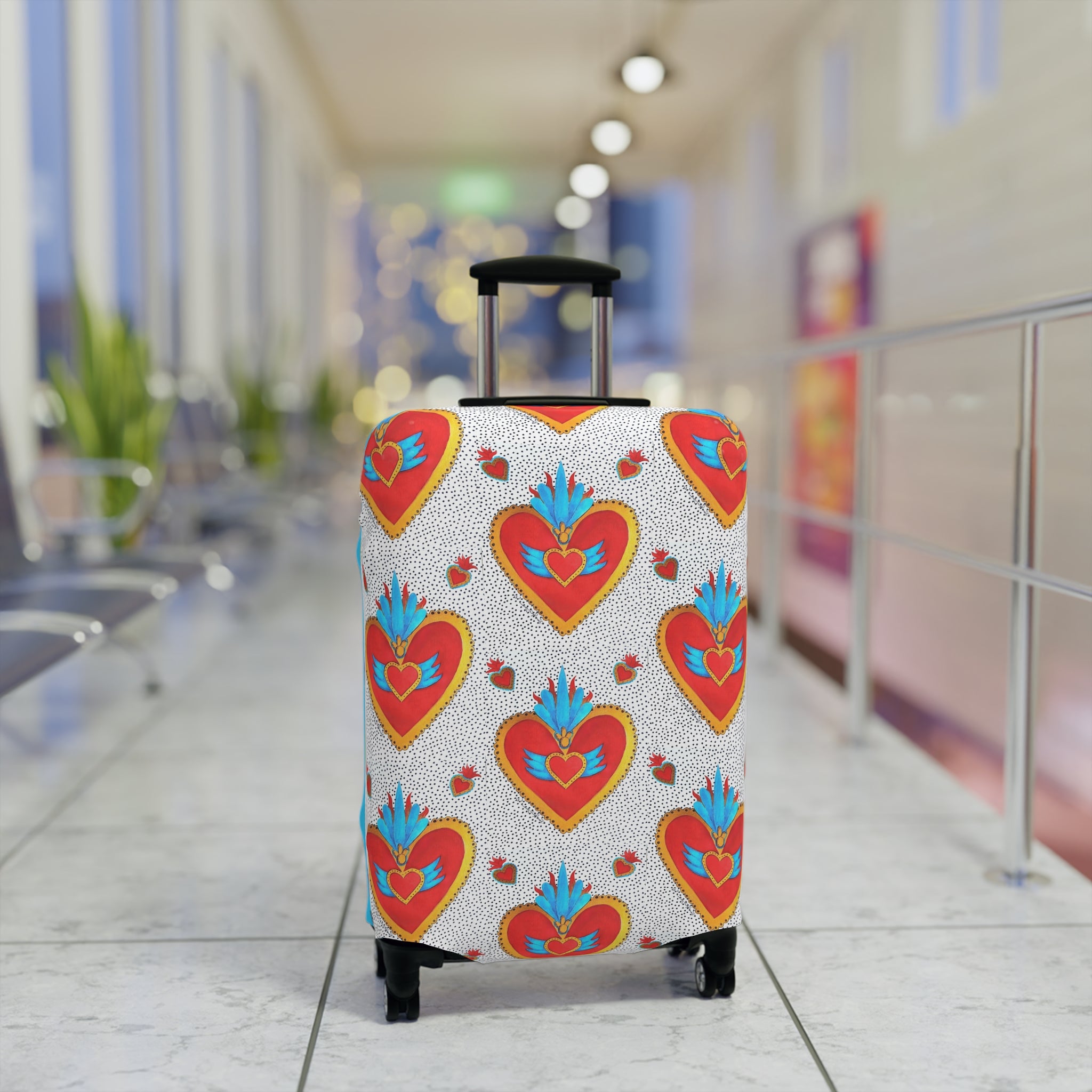Corazón de Hojalata — Luggage Cover | Alma Ligera
