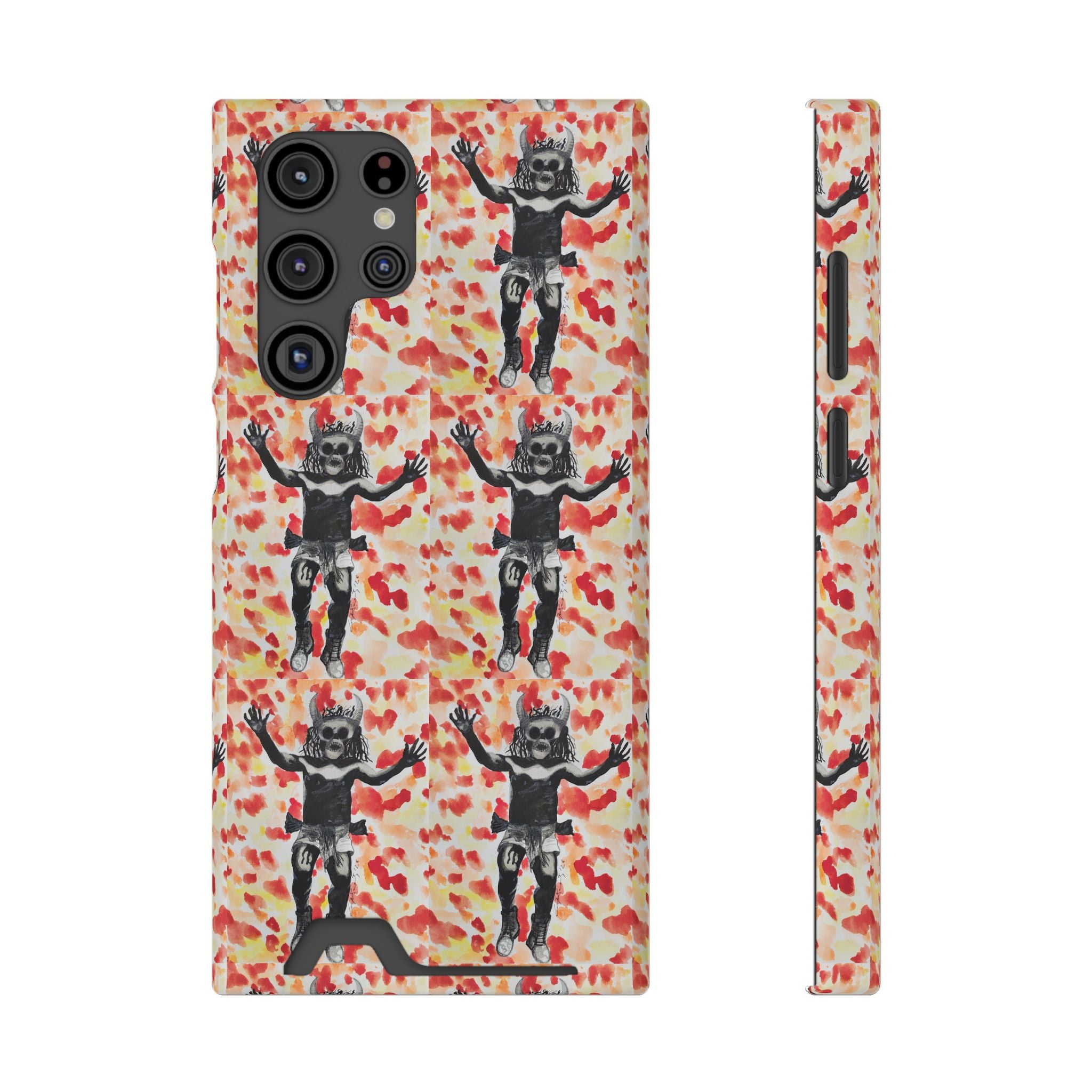 Diablo de Tilcajete — Phone Case with Card Holder | Alma Ligera