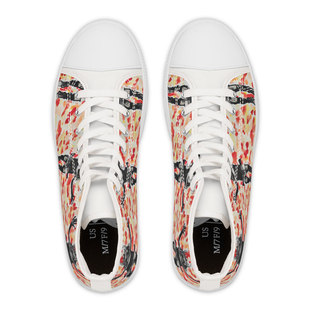 Diablo de Tilcajete — Women's High Top Sneakers | Alma Ligera