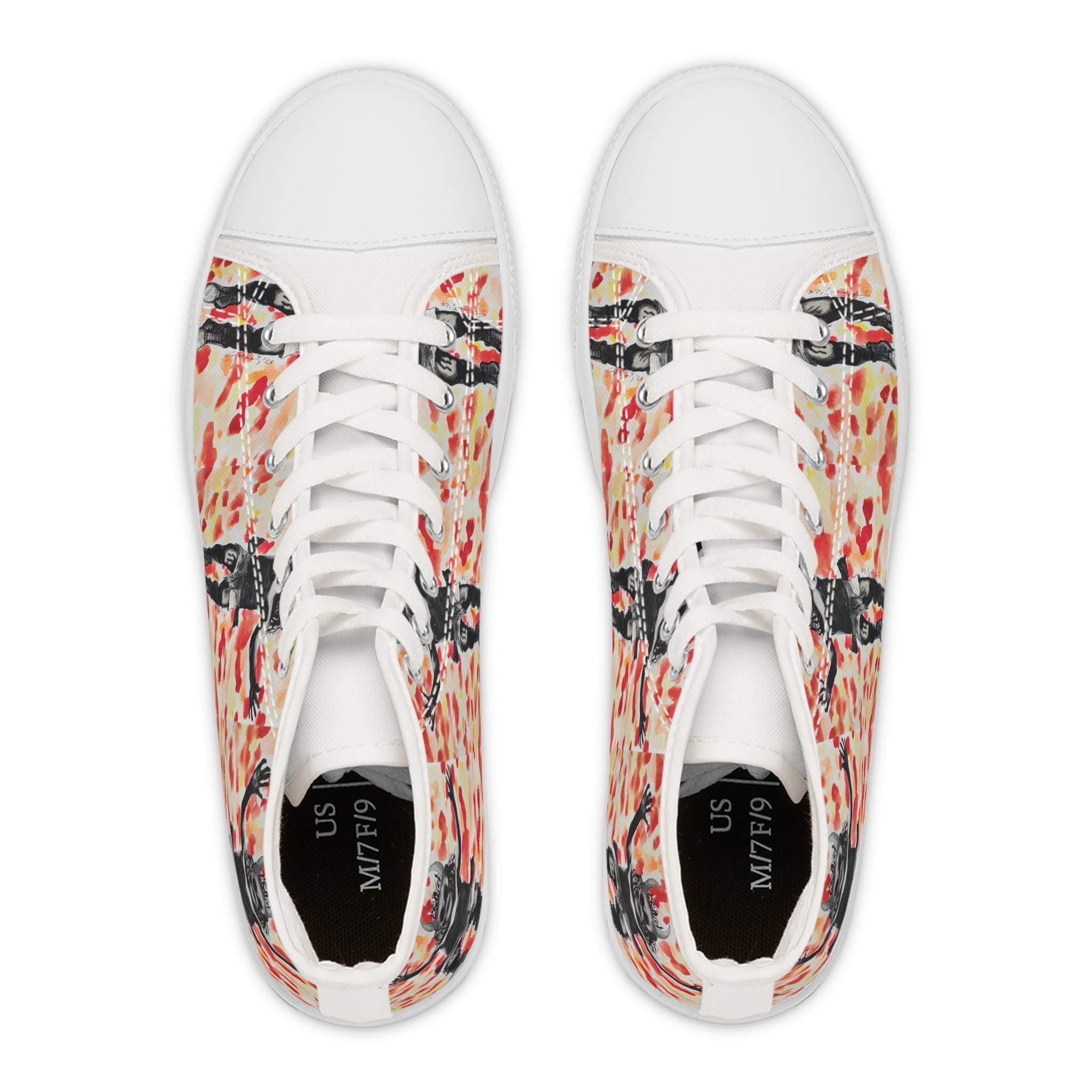 Diablo de Tilcajete — Women's High Top Sneakers | Alma Ligera