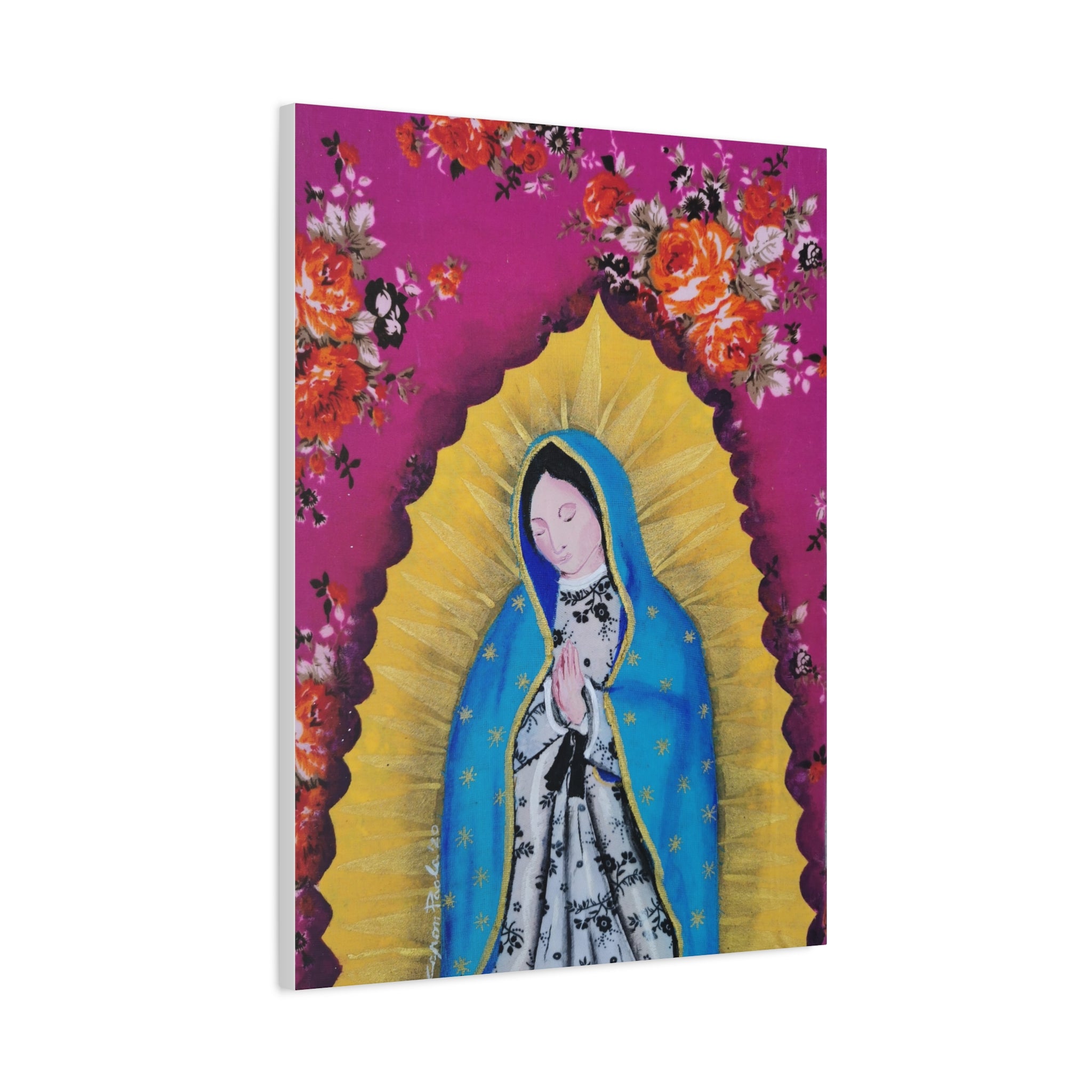 Our Lady of Guadalupe Matte Stretched Canvas Wall Art