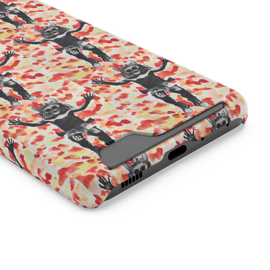 Diablo de Tilcajete — Phone Case with Card Holder | Alma Ligera