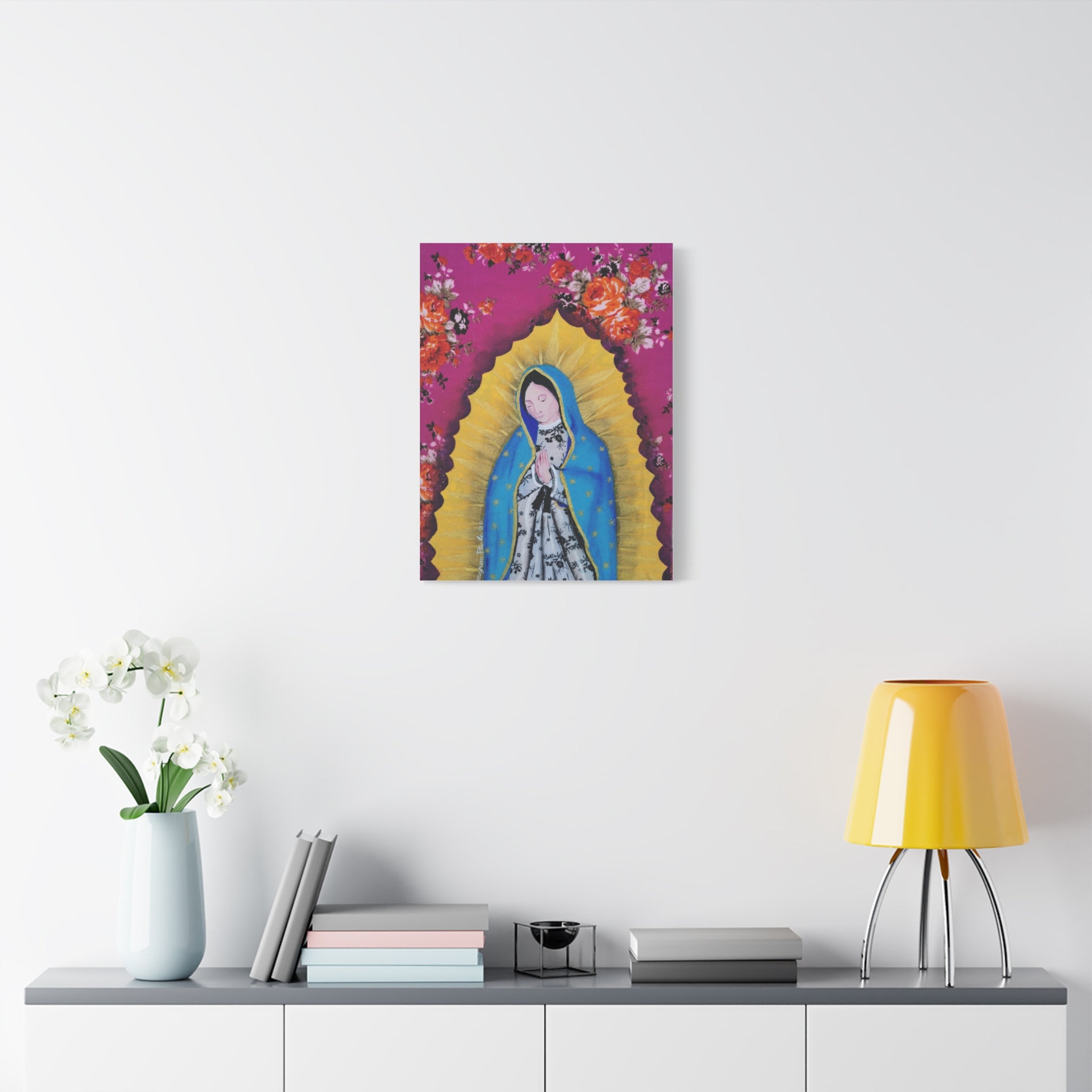 Our Lady of Guadalupe Matte Stretched Canvas Wall Art