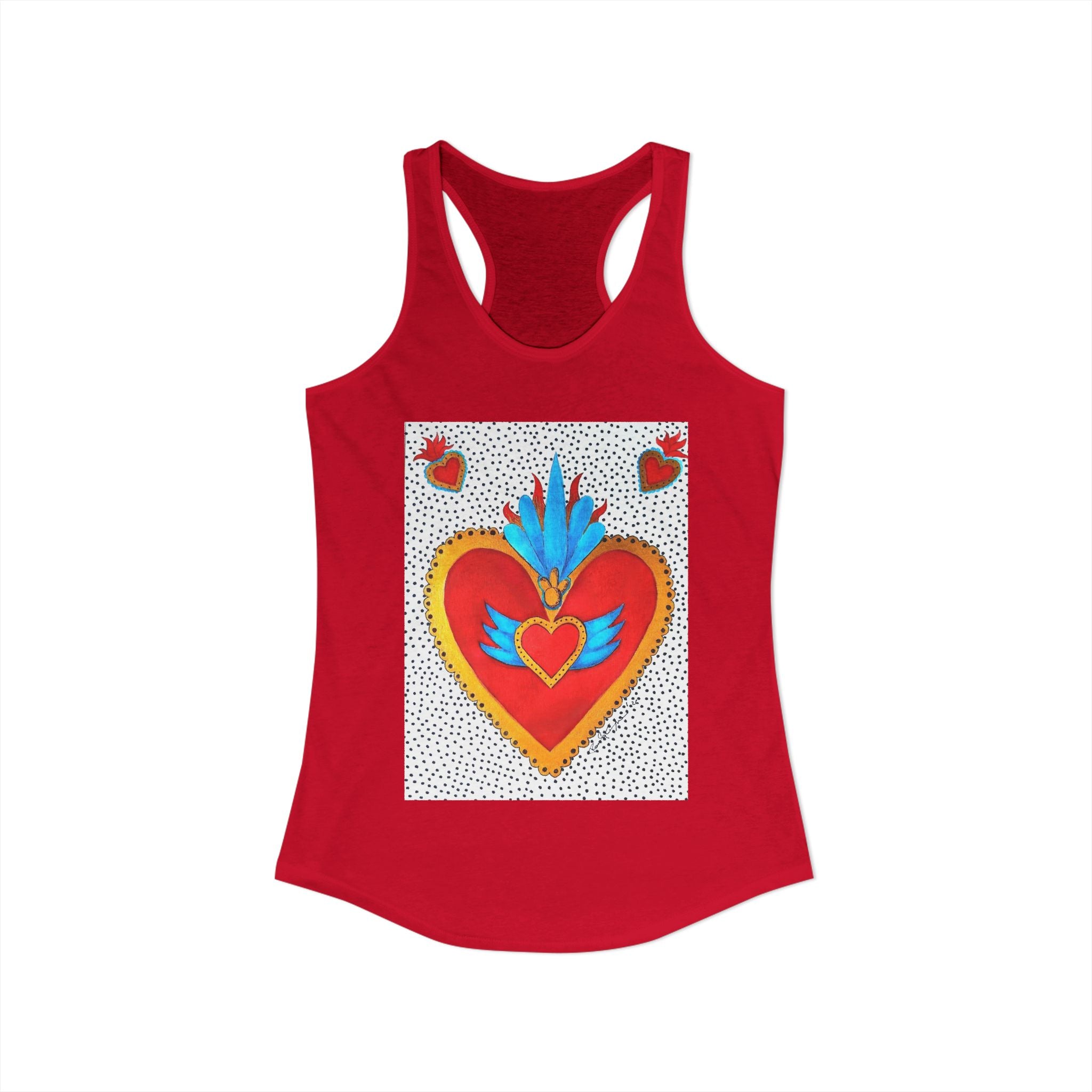 Corazón de Hojalata — Women's Racerback Tank | Alma Ligera
