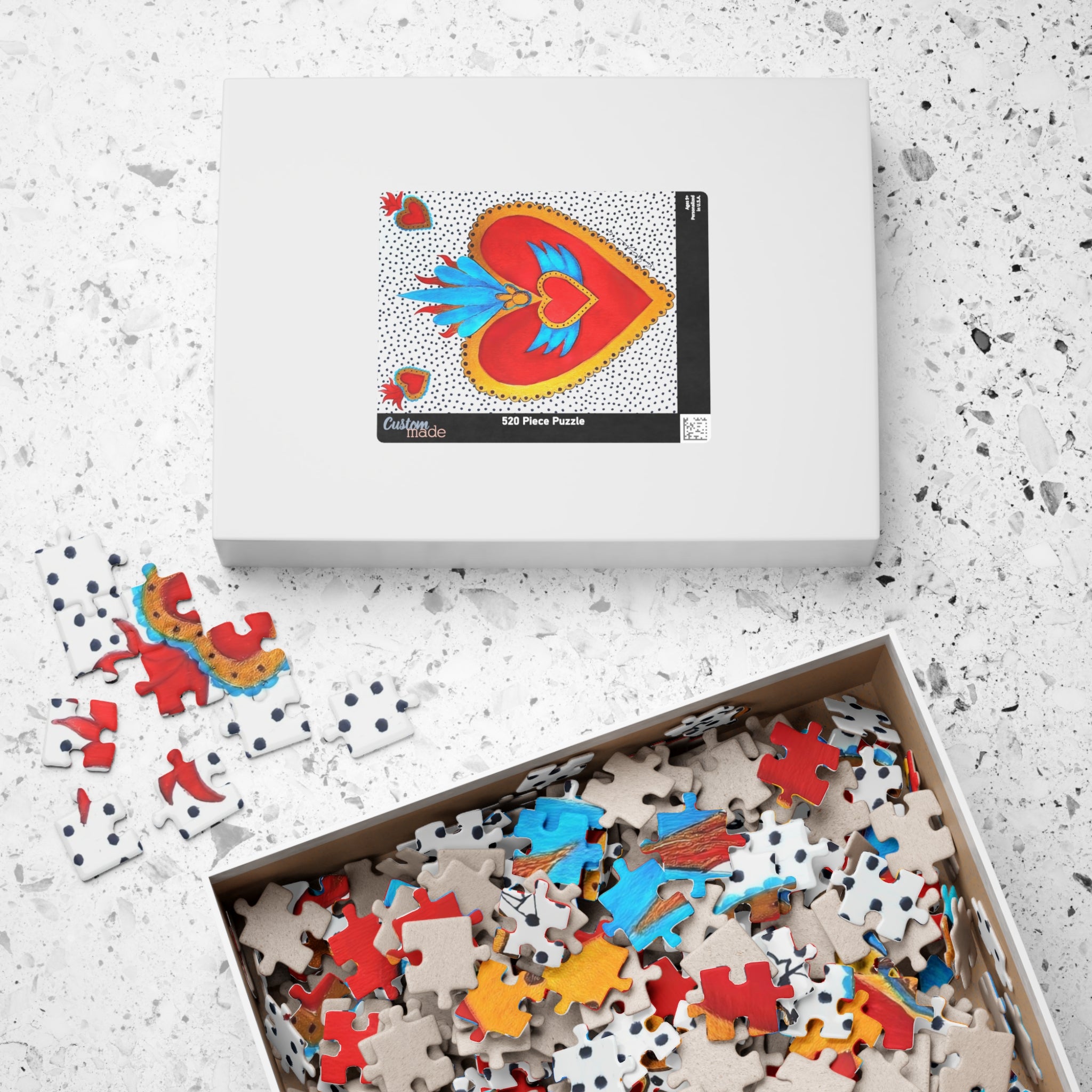 Corazón de Hojalata — Art Puzzle | Alma Ligera