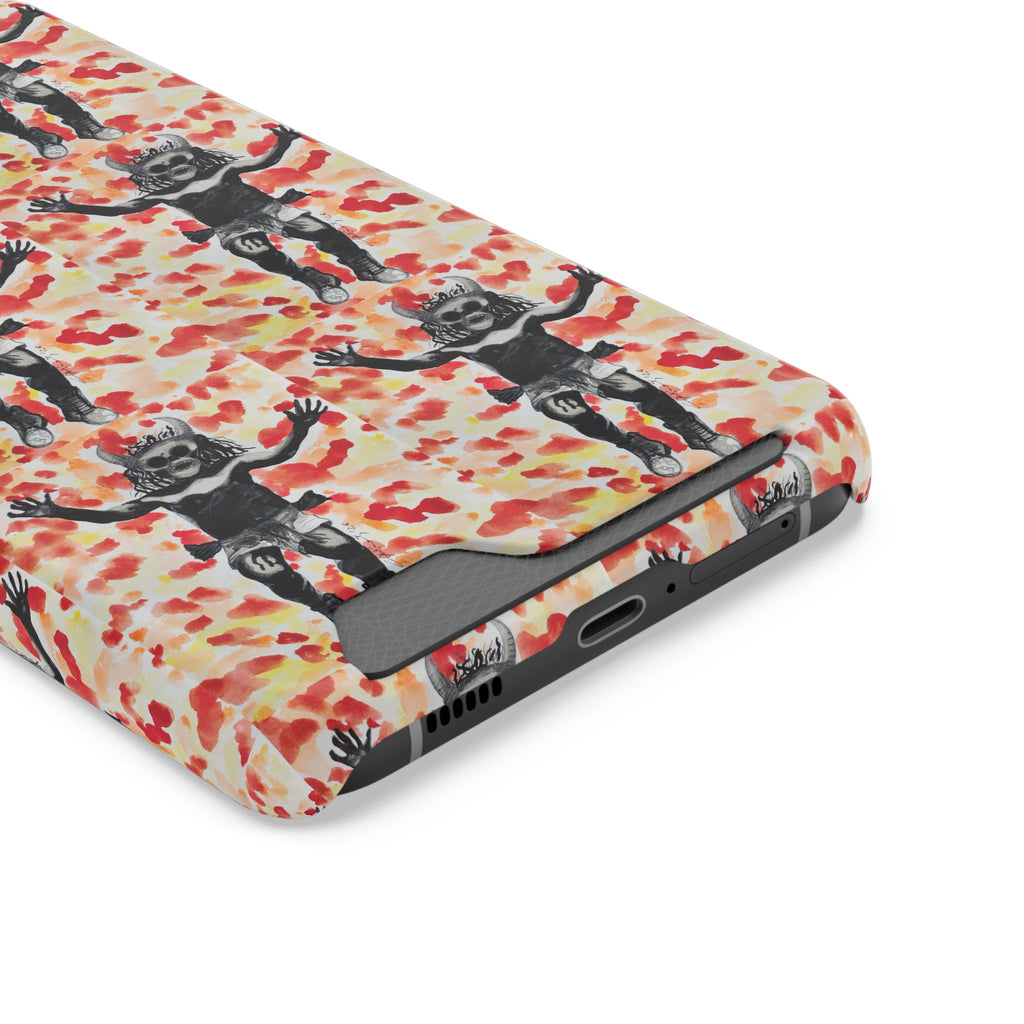 Diablo de Tilcajete — Phone Case with Card Holder | Alma Ligera