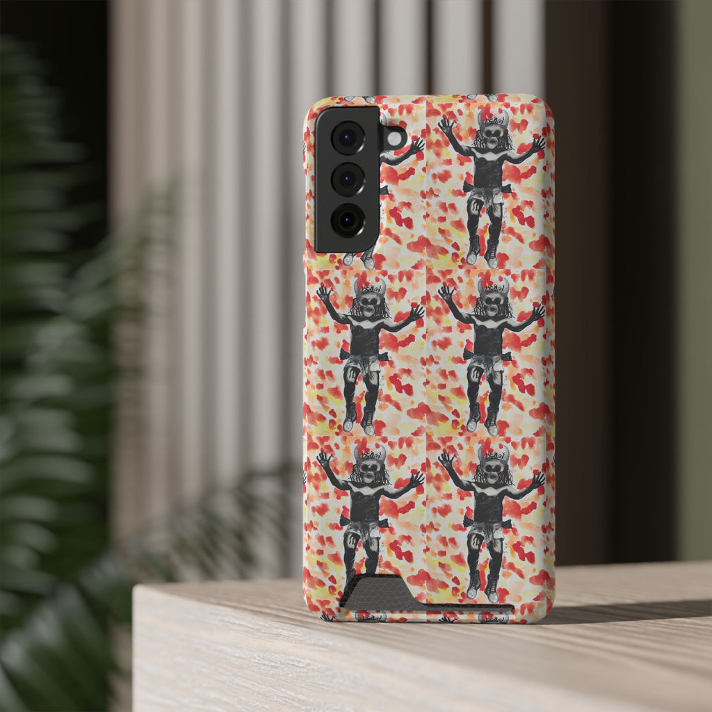 Diablo de Tilcajete — Phone Case with Card Holder | Alma Ligera