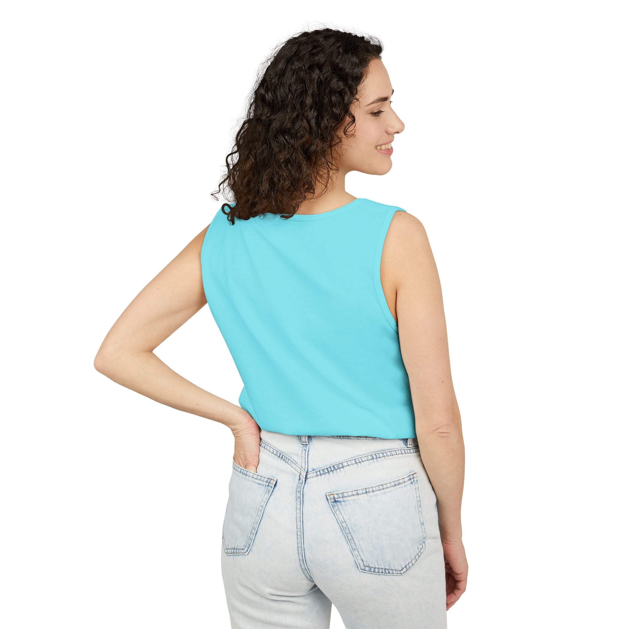 Sacred Heart Tank Top — Vibrant Winged Heart Graphic for Valentine & Everyday Wear