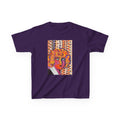 Kids Art Tee â€” Colorful Nahui Olin Pop Portrait Graphic