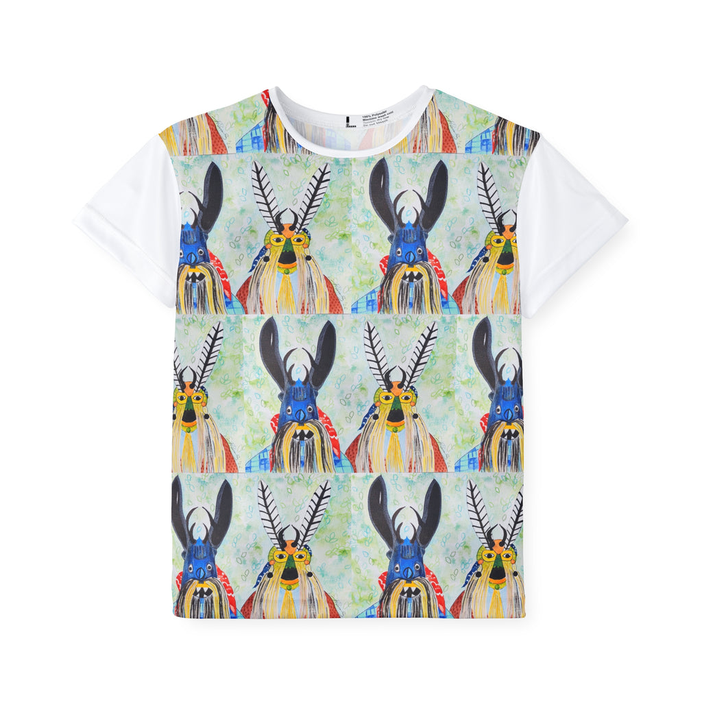 Kids Jersey — Colorful Tribal Mask All-Over Print