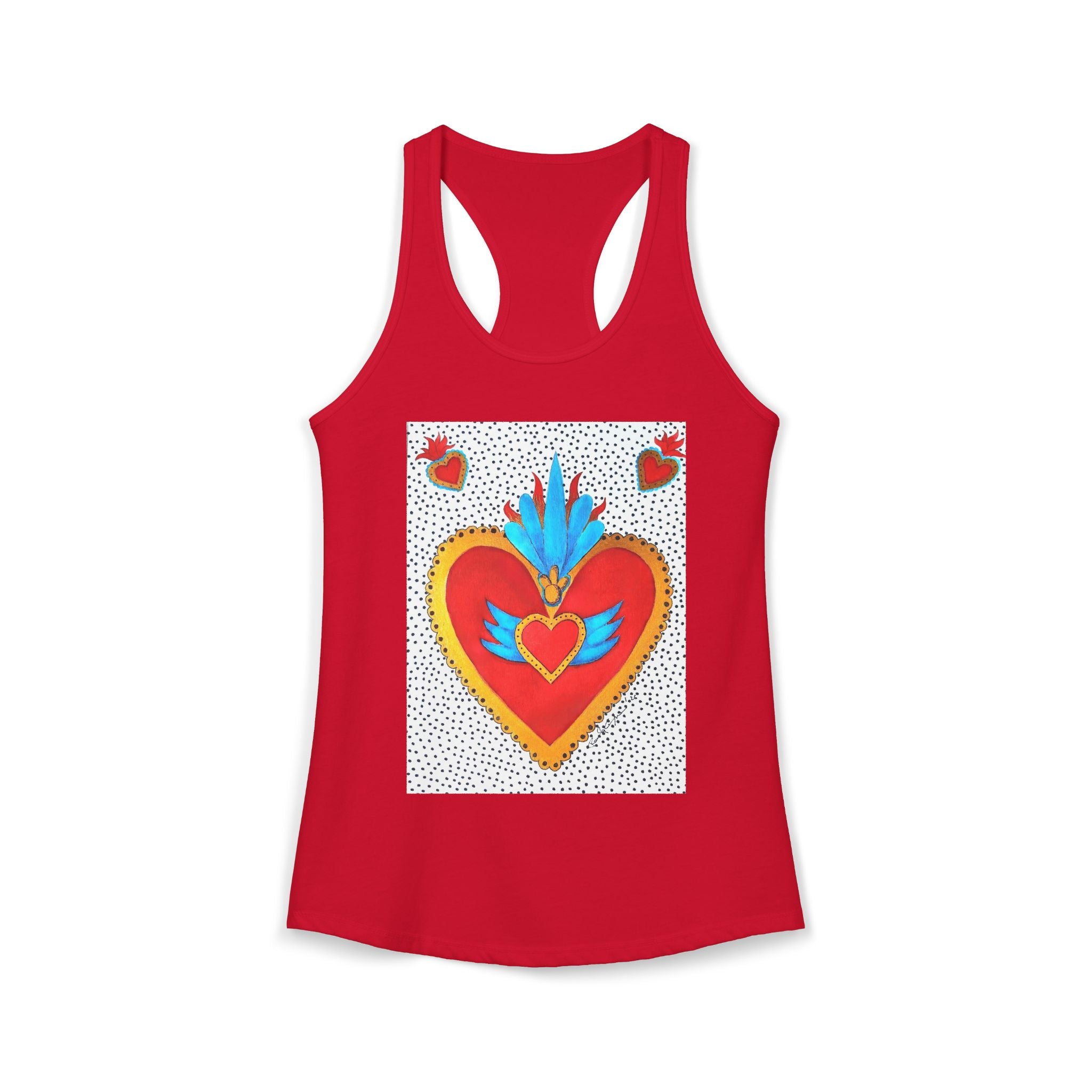 Corazón de Hojalata — Women's Racerback Tank | Alma Ligera
