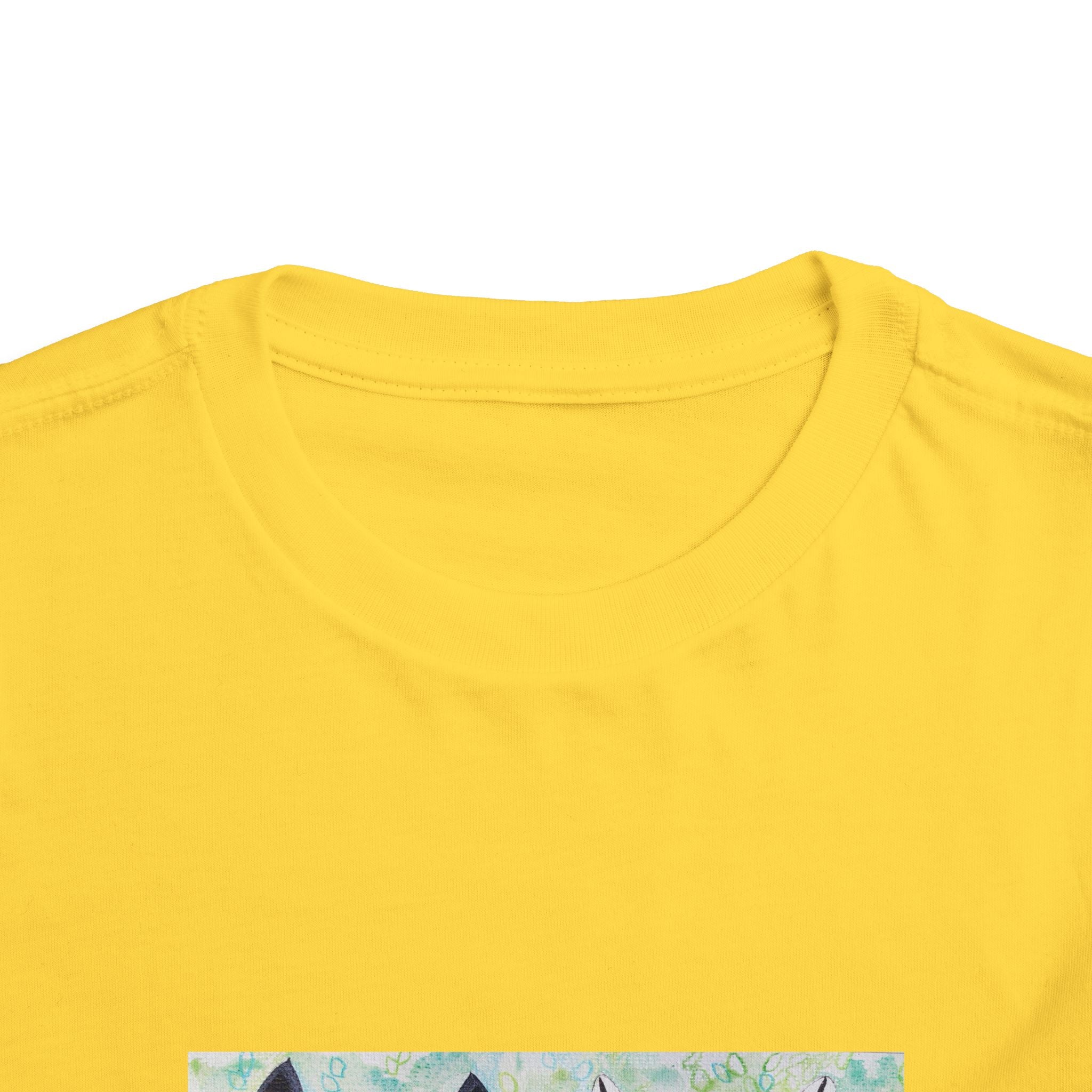 Toddler Tee — Colorful Folk Deer Illustration Kids Shirt