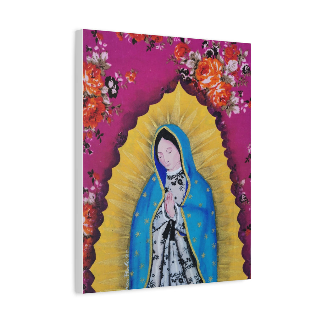 Our Lady of Guadalupe Matte Stretched Canvas Wall Art
