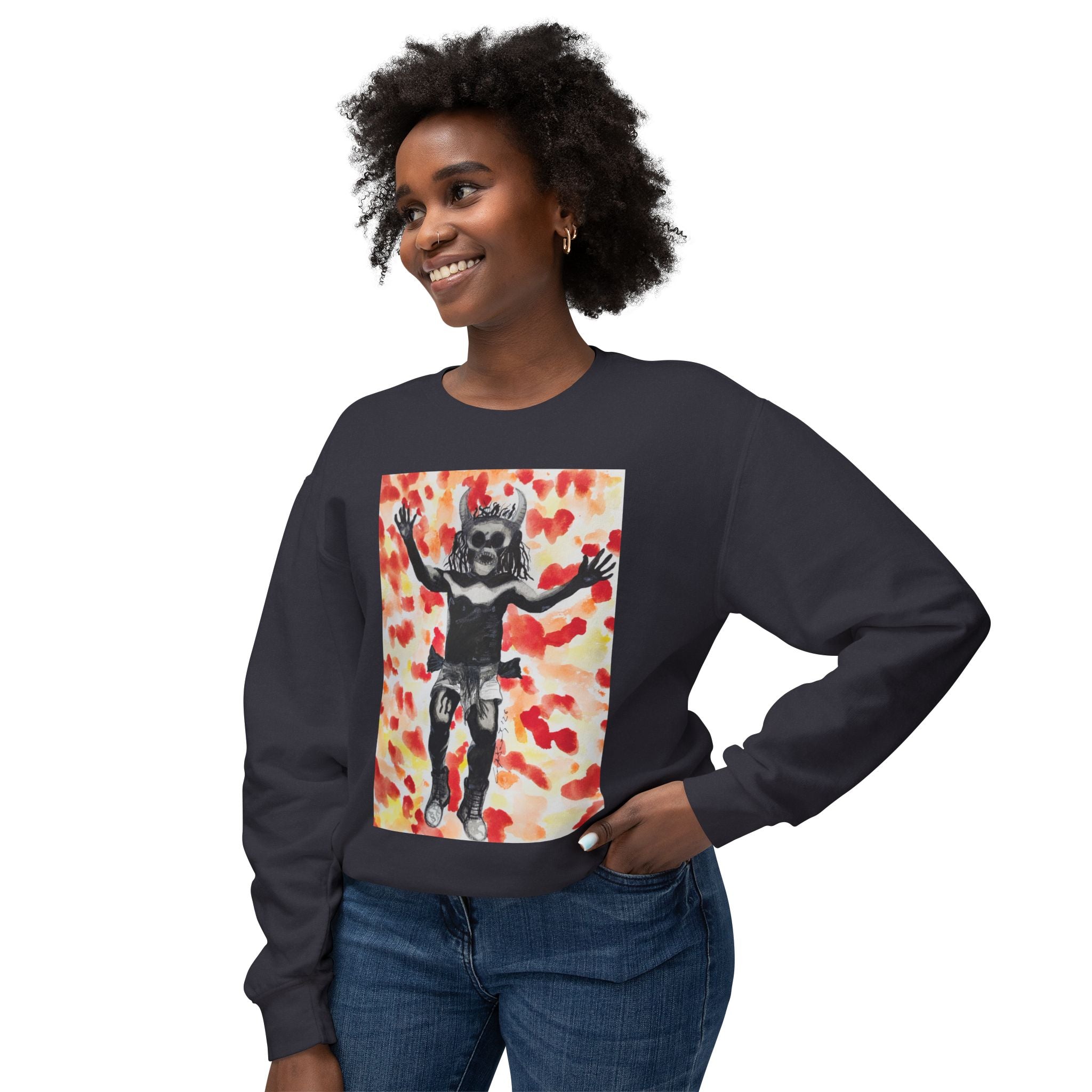 Diablo de Tilcajete — Crewneck Sweatshirt | Alma Ligera