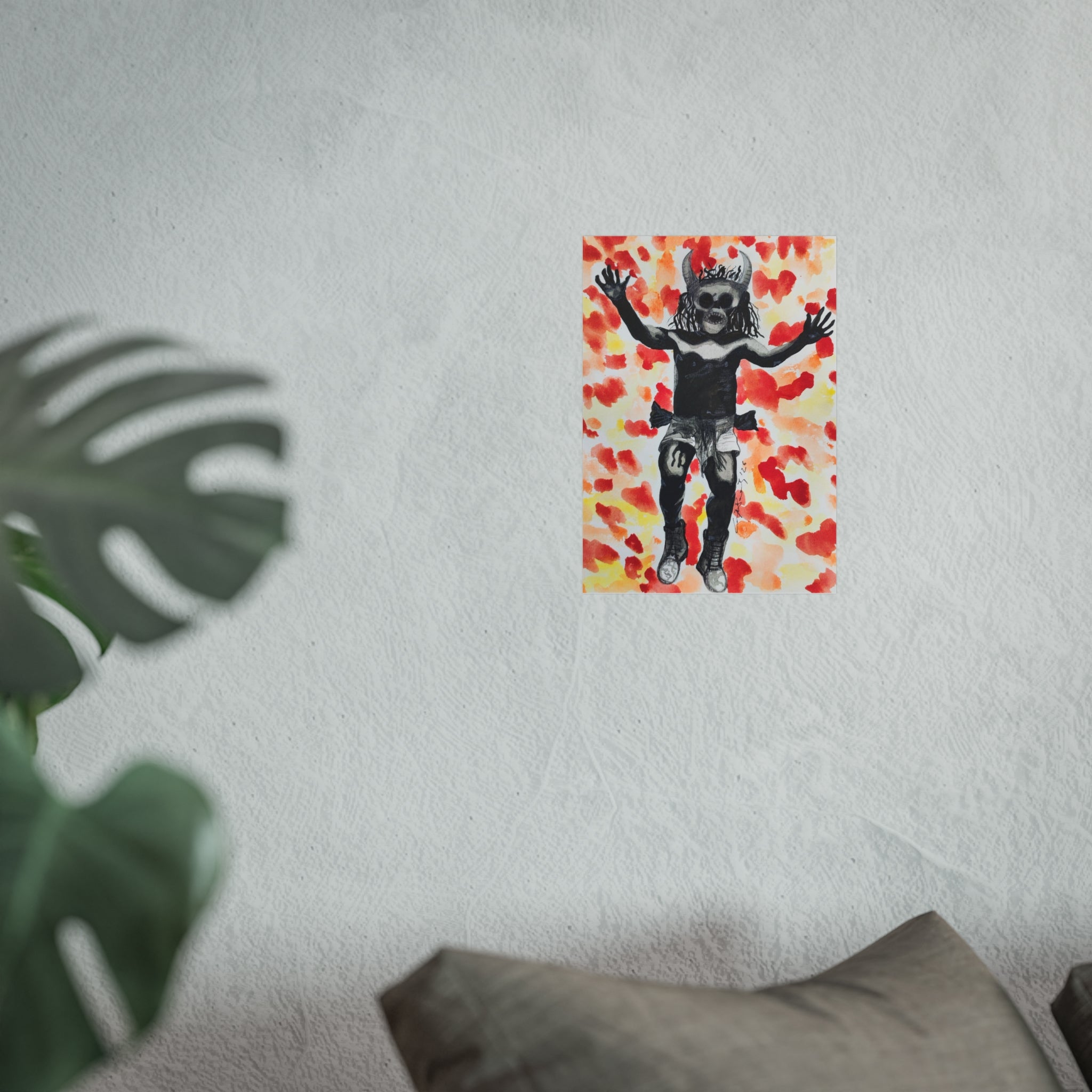 Diablo de Tilcajete — Fine Art Poster | Alma Ligera