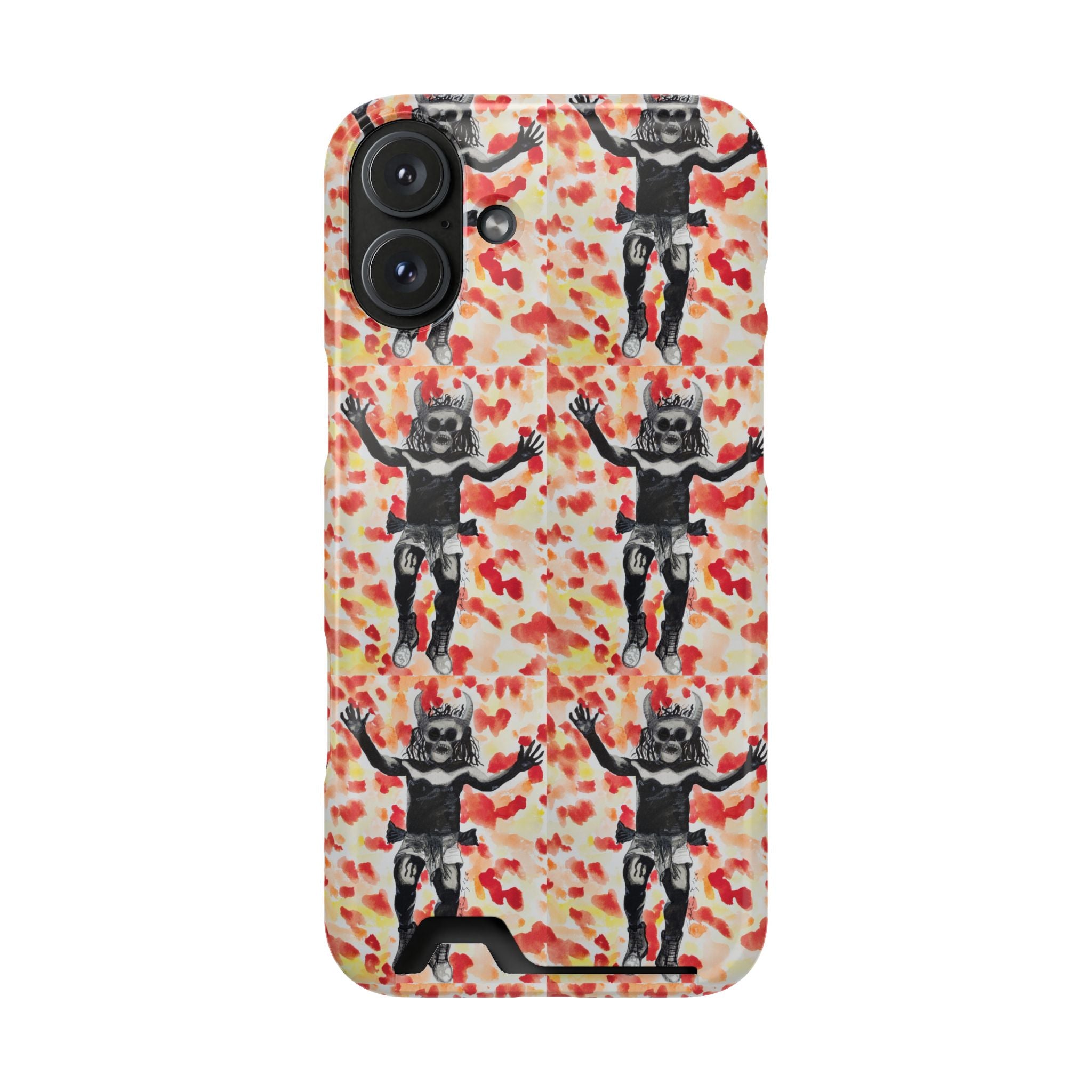 Diablo de Tilcajete — Phone Case with Card Holder | Alma Ligera
