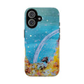 Phone Case - Abstract Ocean Arc Protective Tough Case