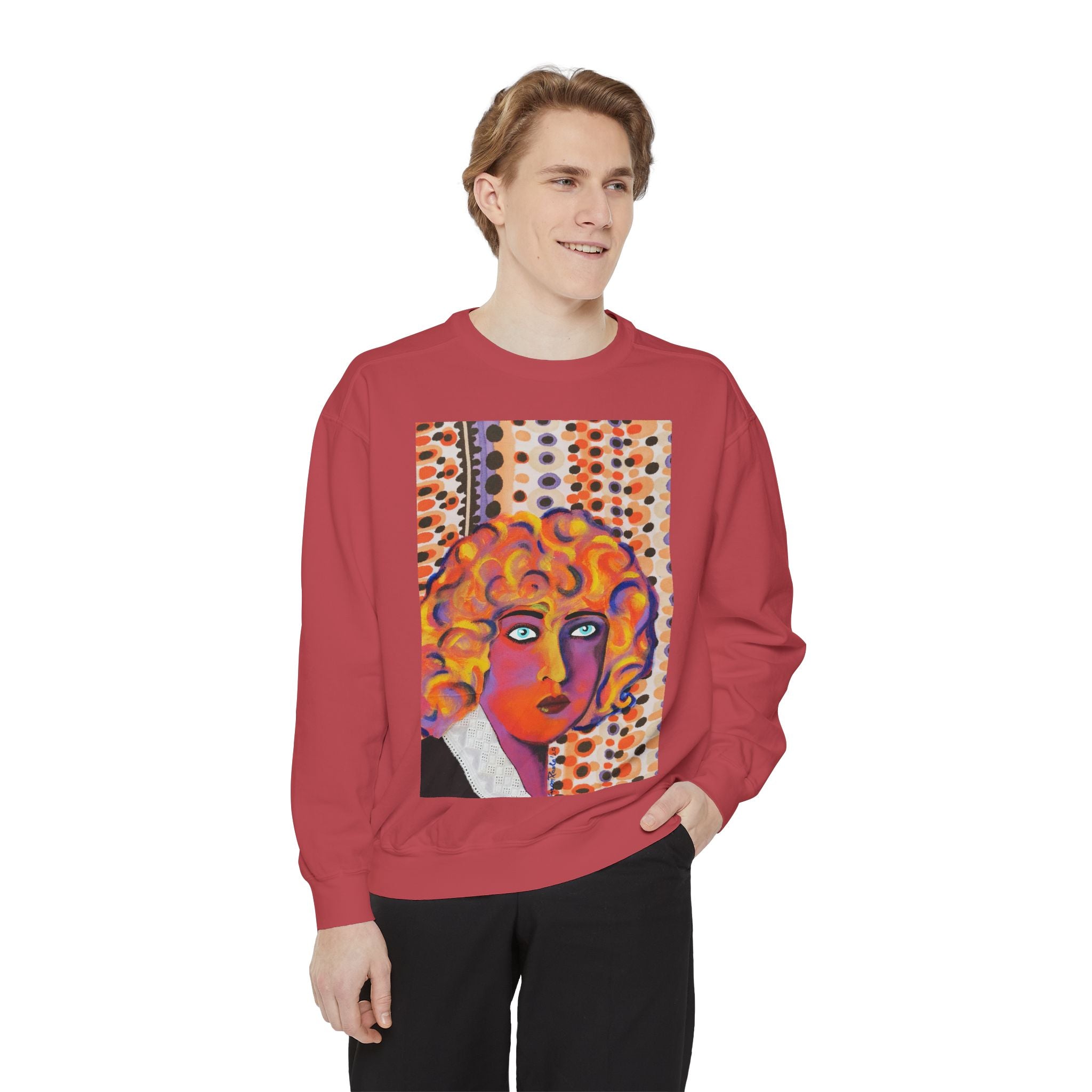 Nahui Olin — Portrait Crewneck Sweatshirt | Alma Ligera