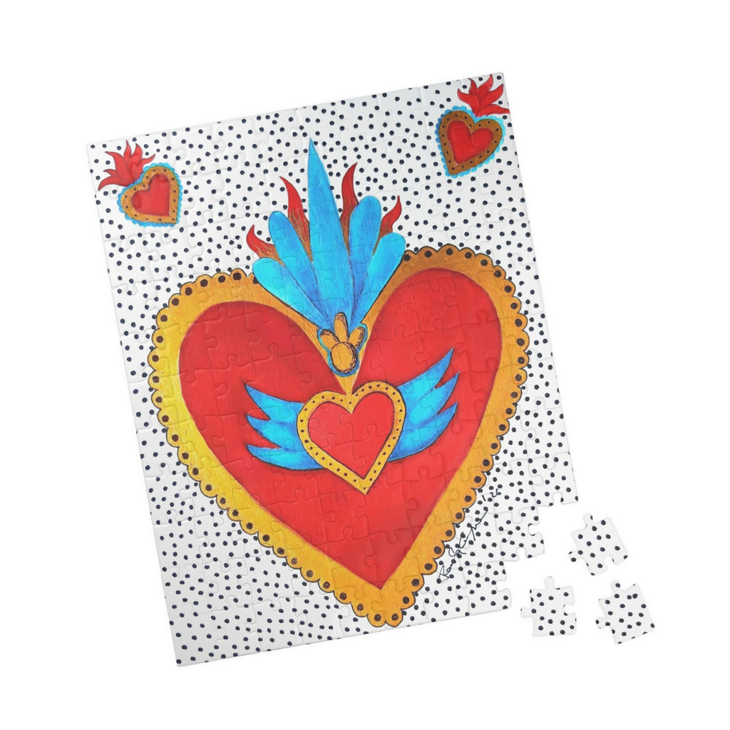 Corazón de Hojalata — Art Puzzle | Alma Ligera
