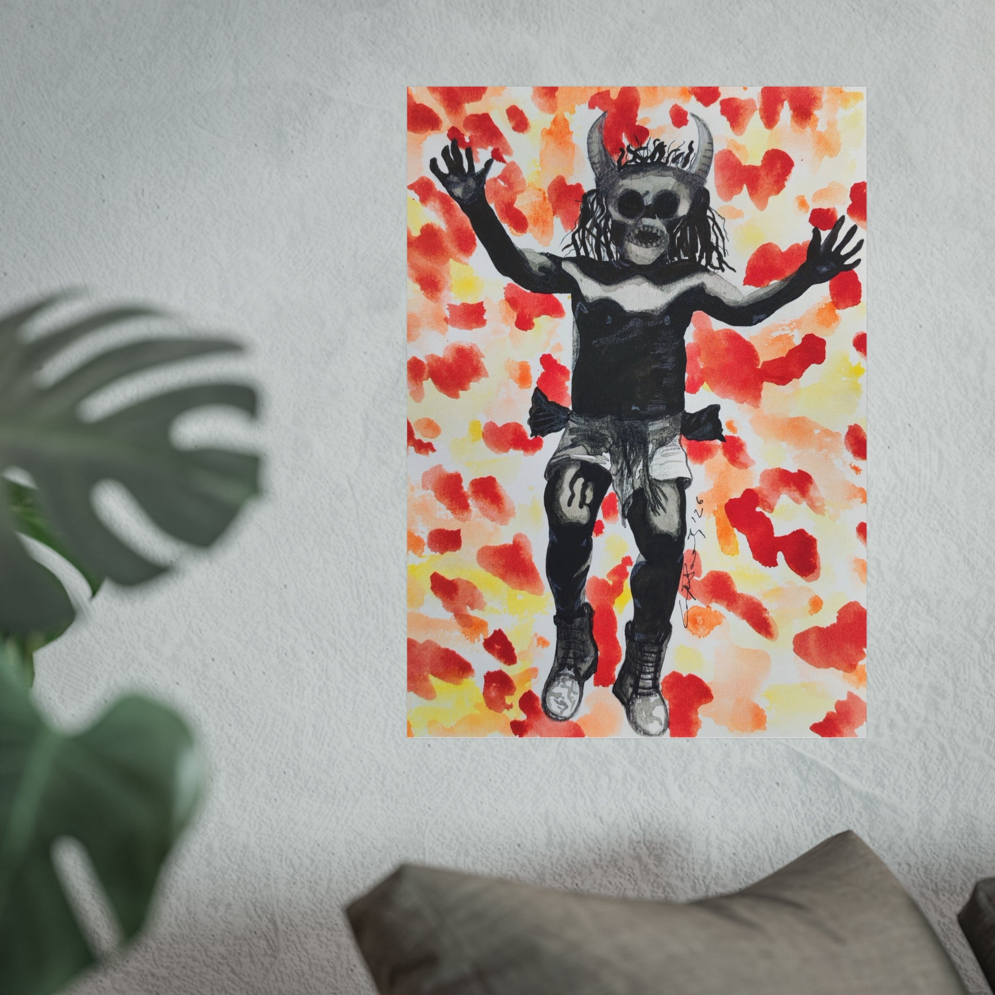 Diablo de Tilcajete — Fine Art Poster | Alma Ligera