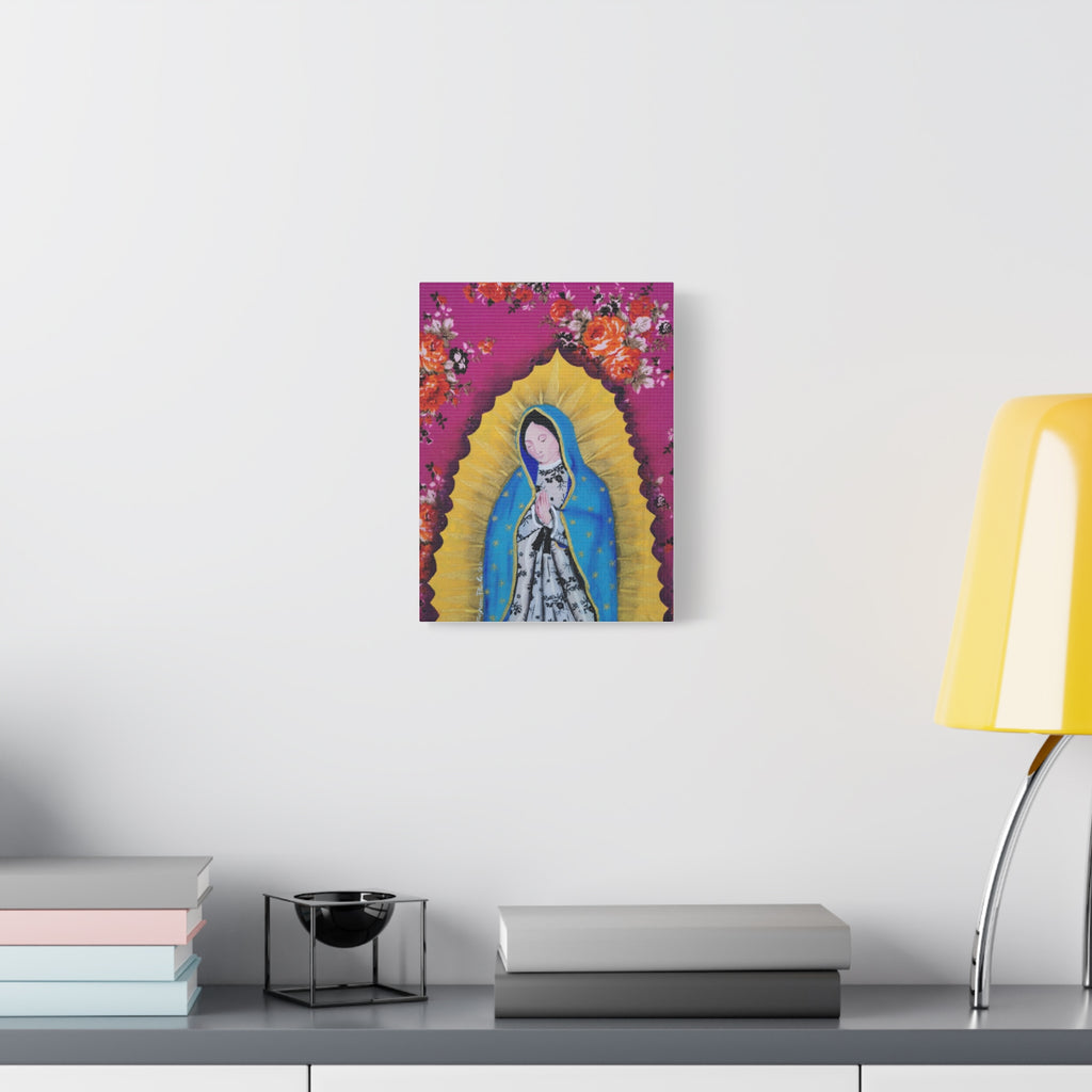 Our Lady of Guadalupe Matte Stretched Canvas Wall Art