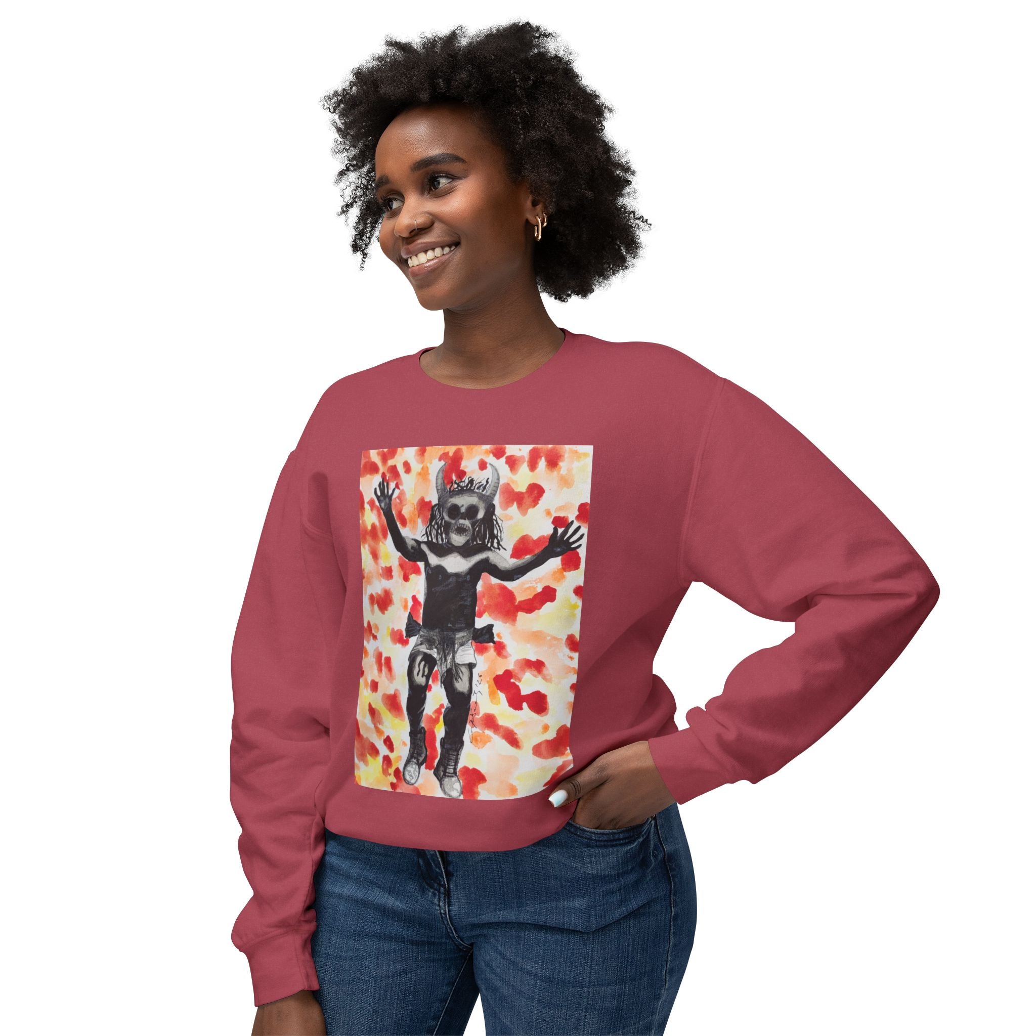 Diablo de Tilcajete — Crewneck Sweatshirt | Alma Ligera