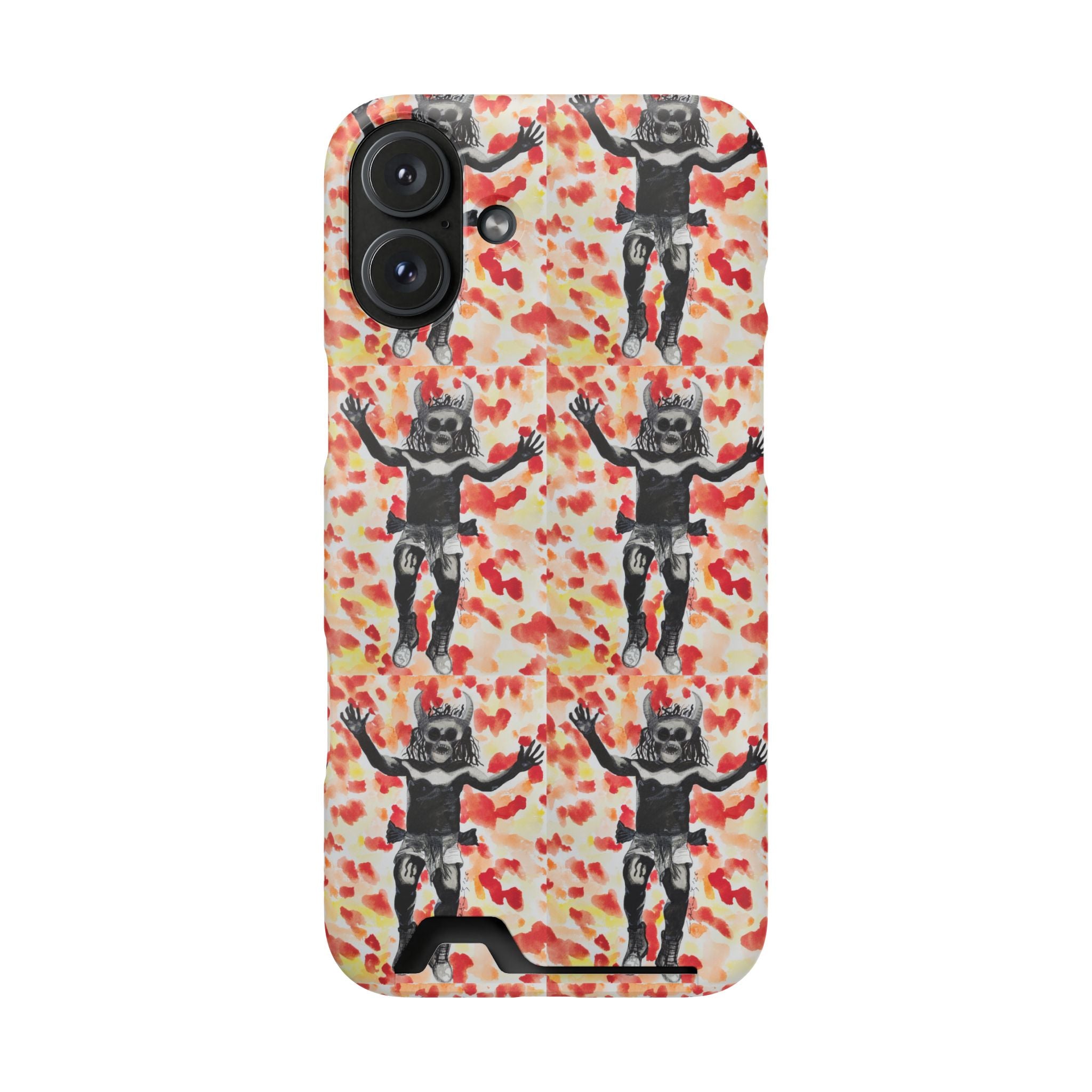Diablo de Tilcajete — Phone Case with Card Holder | Alma Ligera