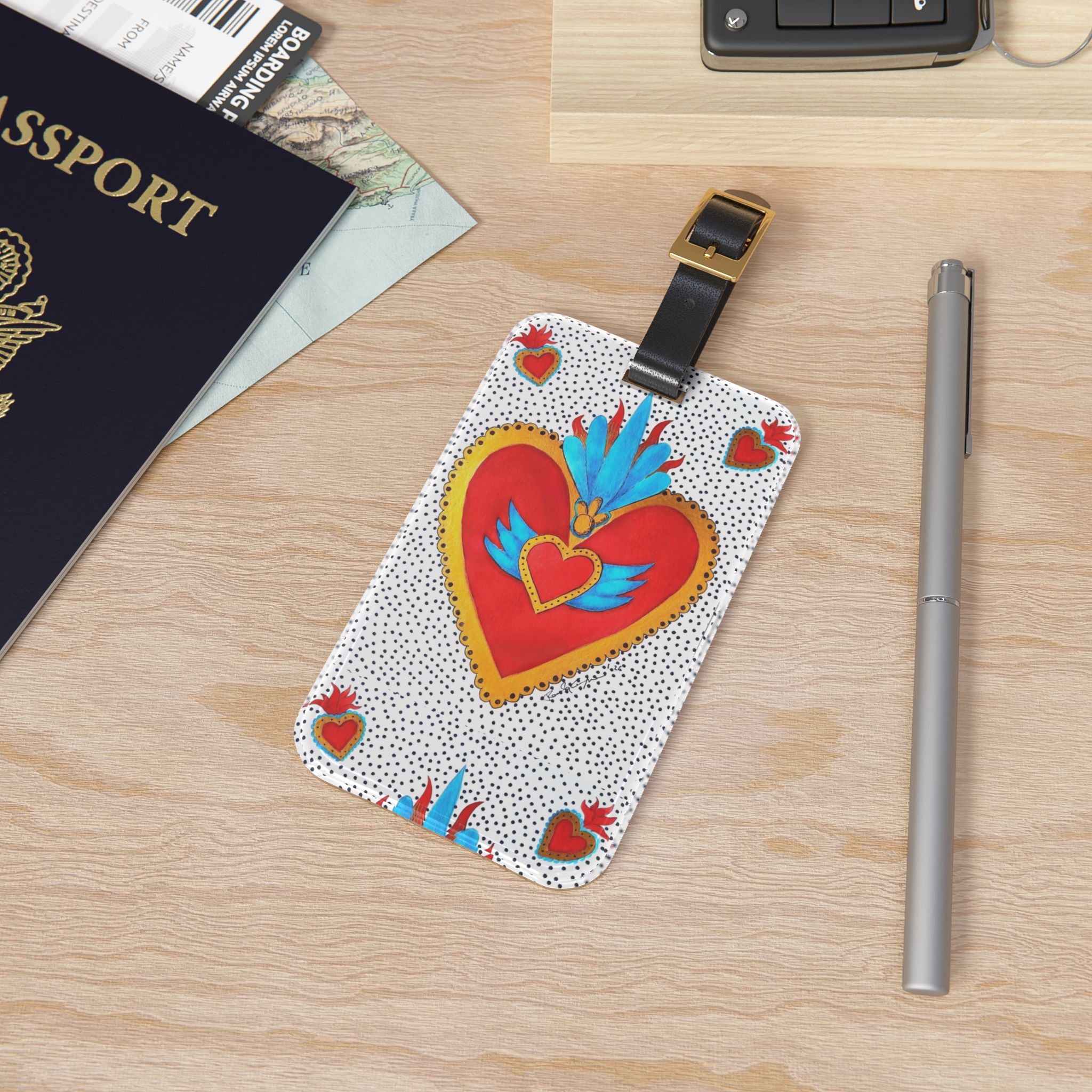 Corazón de Hojalata — Luggage Tag | Alma Ligera