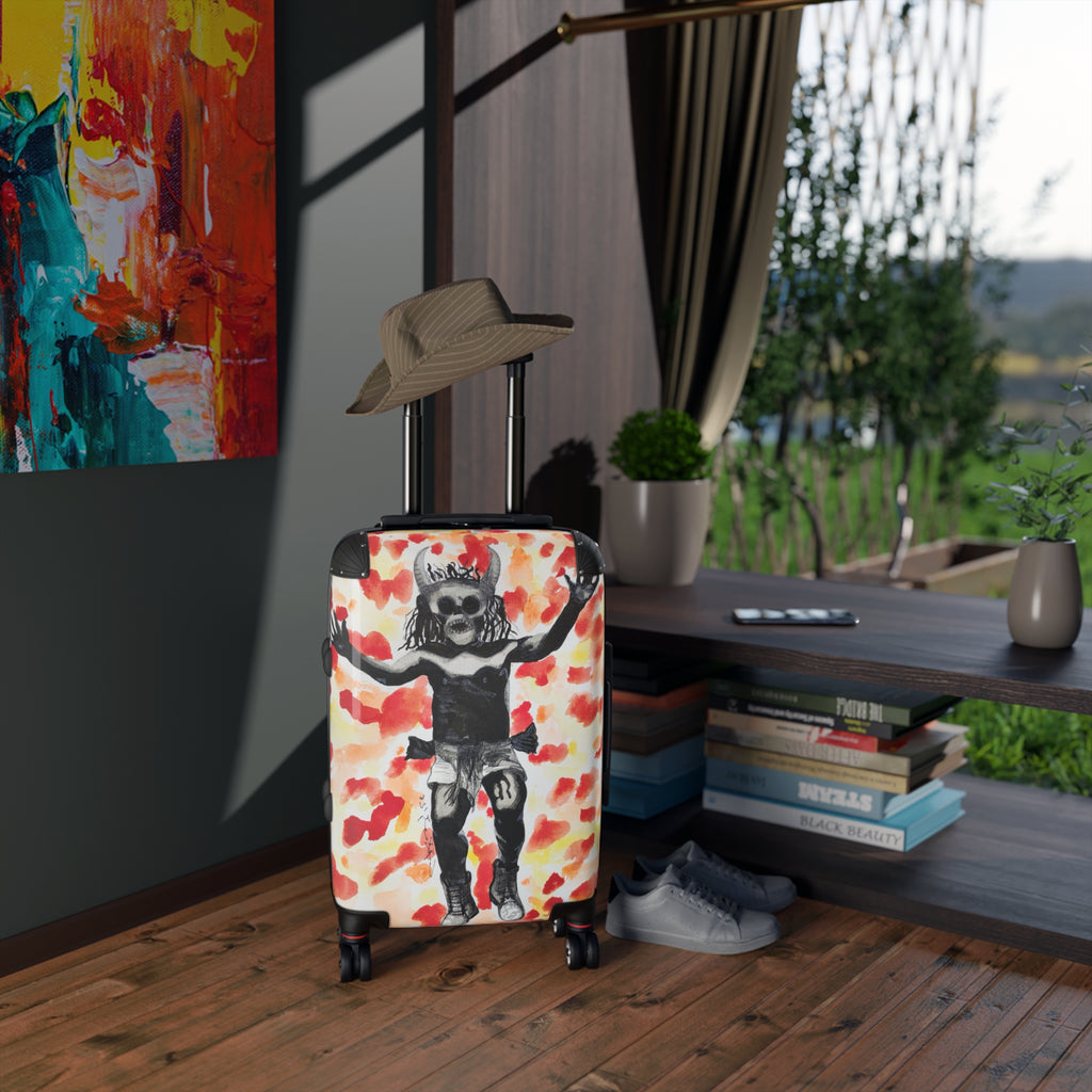 Diablo de Tilcajete — Carry-On Suitcase | Alma Ligera