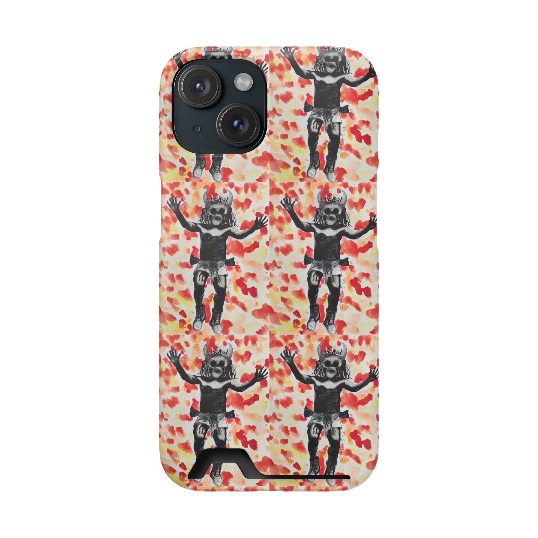 Diablo de Tilcajete — Phone Case with Card Holder | Alma Ligera