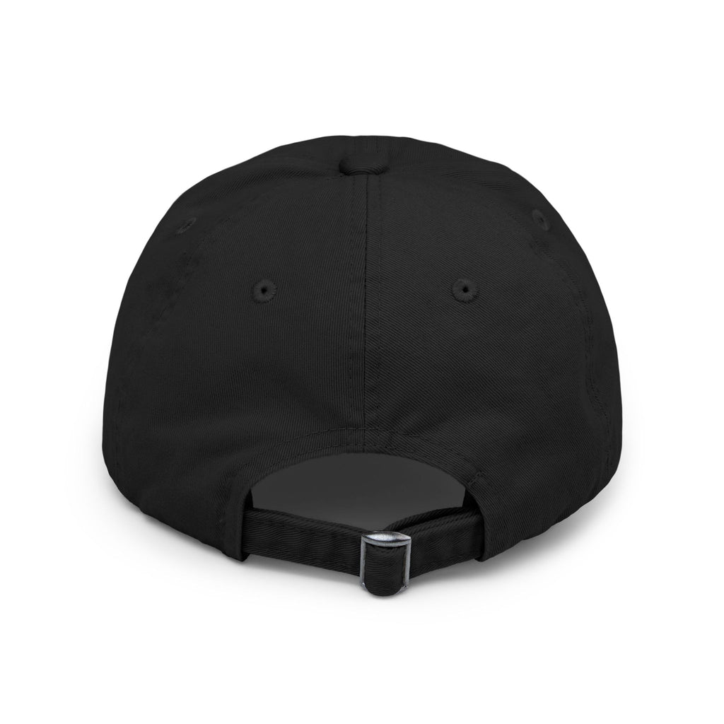 Distressed Cap — Sacred Flaming Heart Patch Baseball Hat