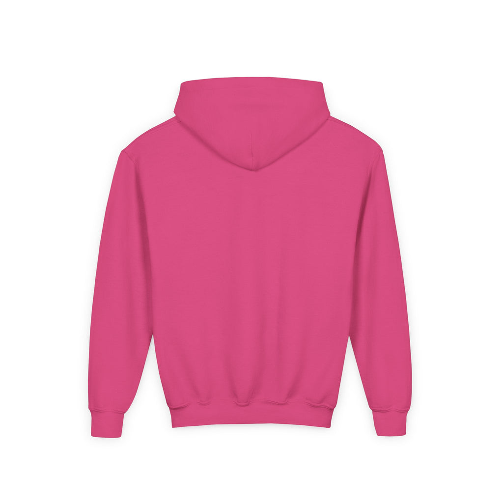 Youth Hoodie — Colorful Folk Art Animal Masks Pullover