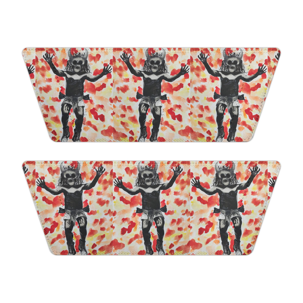 Men's Pizza Monkey Slide Sandals — Removable-Strap Pool Slides