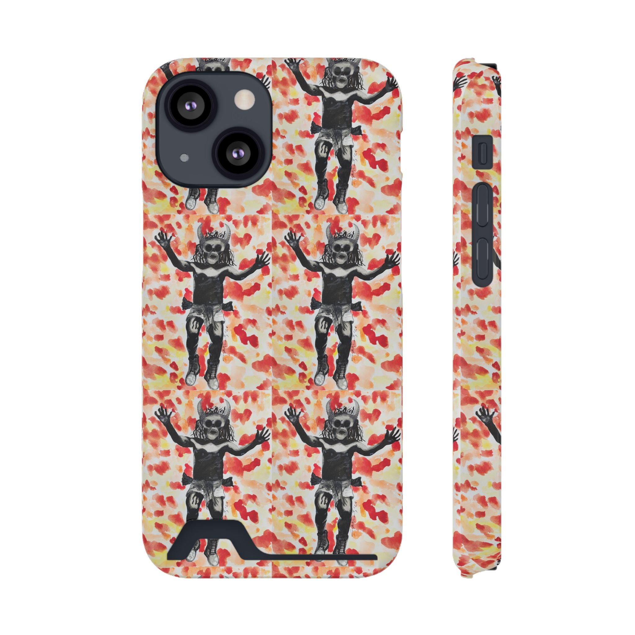 Diablo de Tilcajete — Phone Case with Card Holder | Alma Ligera