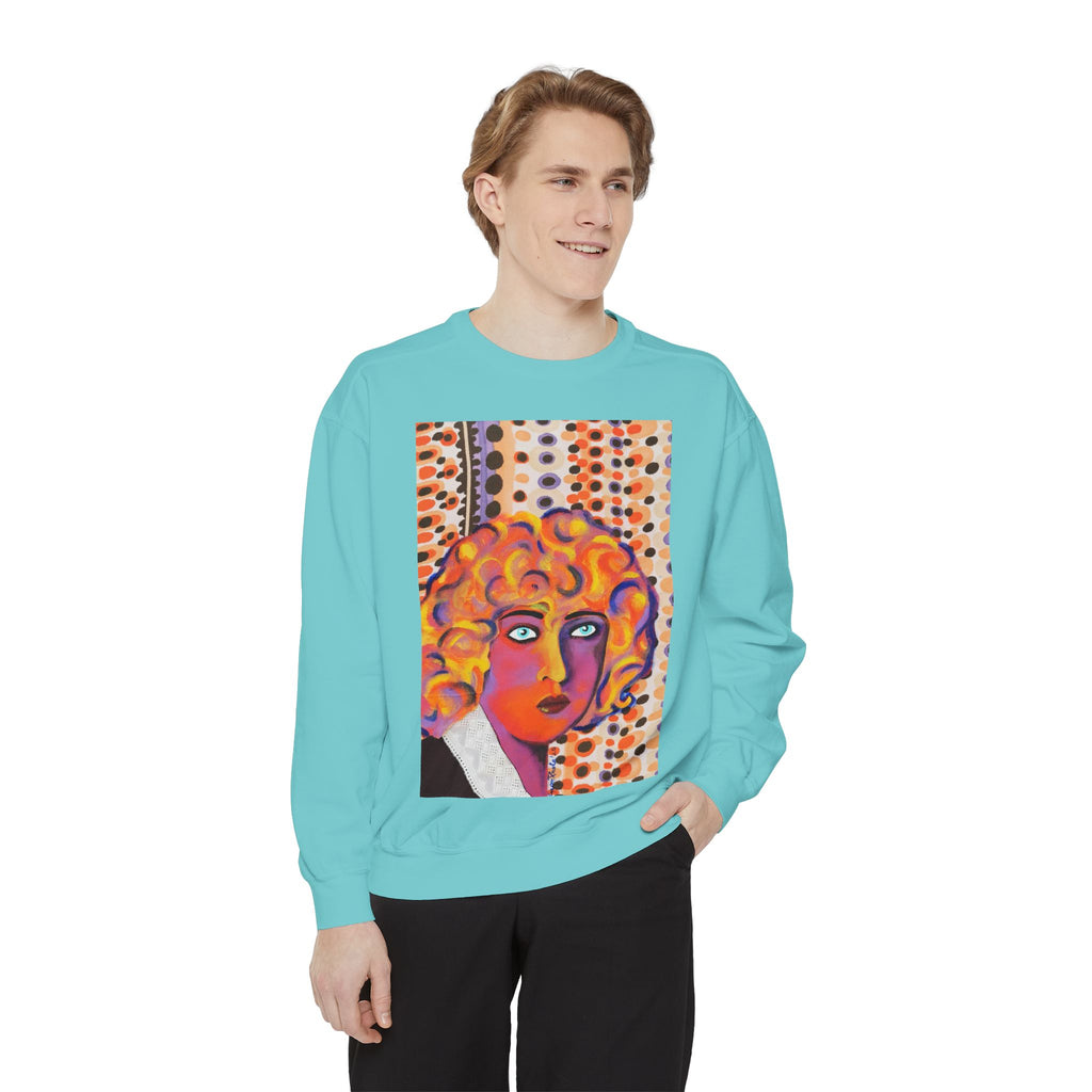 Nahui Olin — Portrait Crewneck Sweatshirt | Alma Ligera
