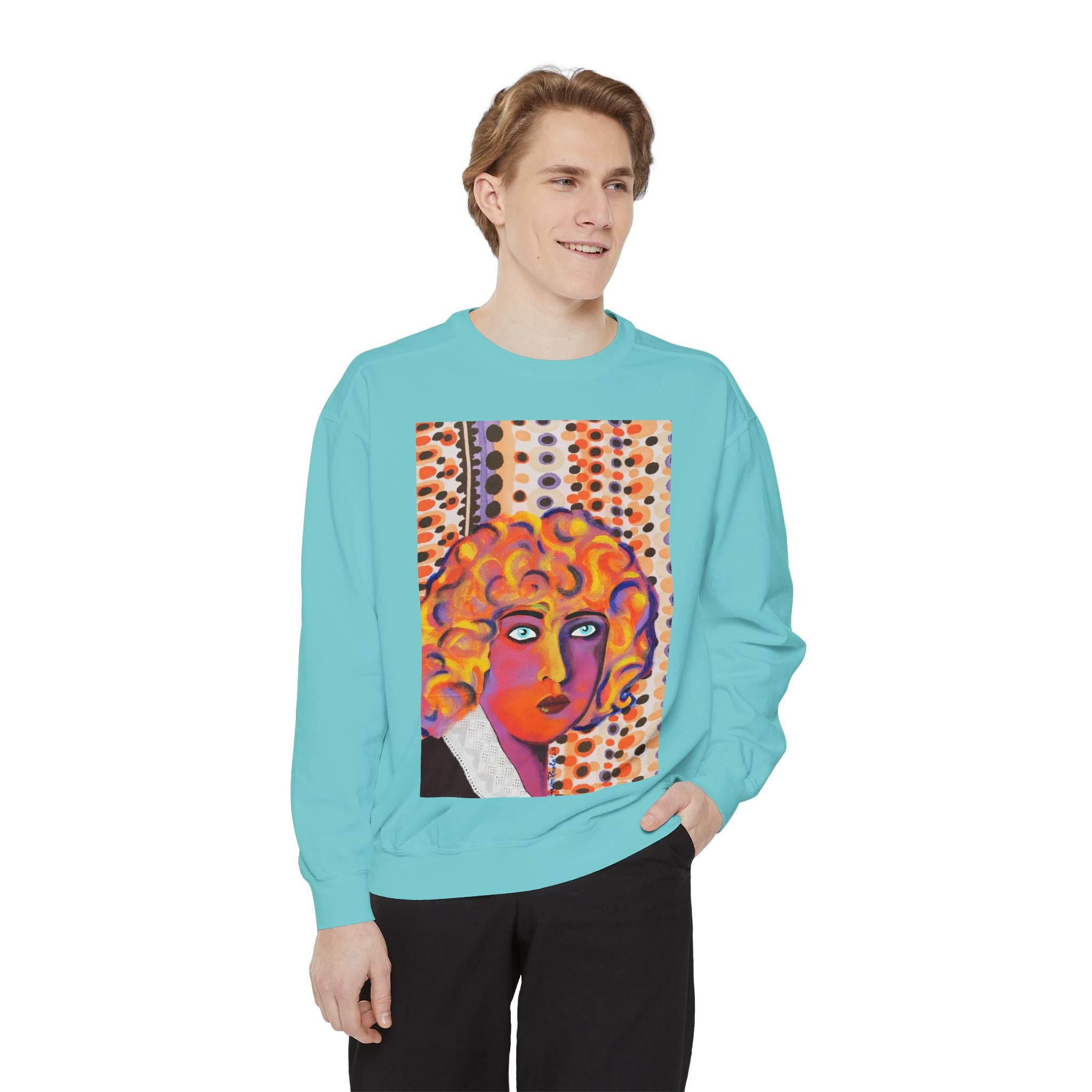 Nahui Olin — Portrait Crewneck Sweatshirt | Alma Ligera