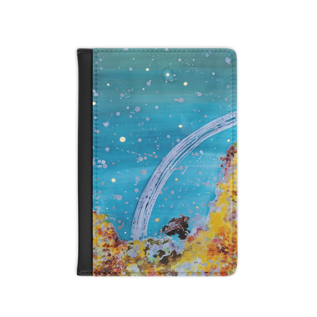 Passport Cover — Abstract Ocean Arc Travel Passport Holder
