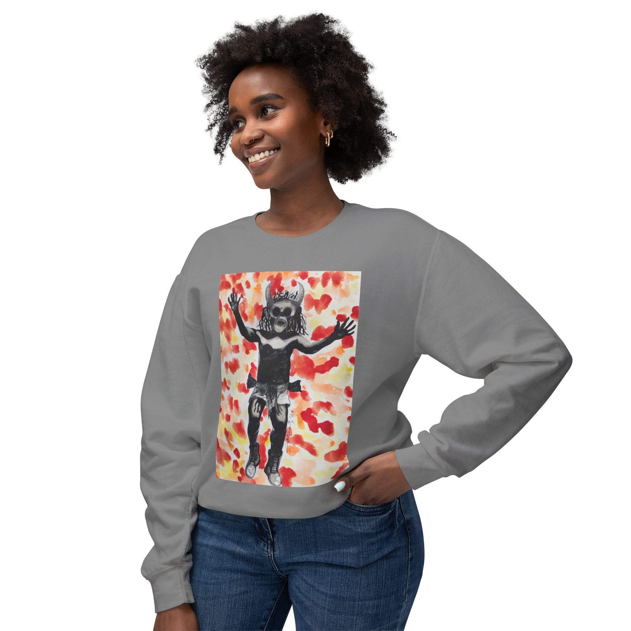 Diablo de Tilcajete — Crewneck Sweatshirt | Alma Ligera