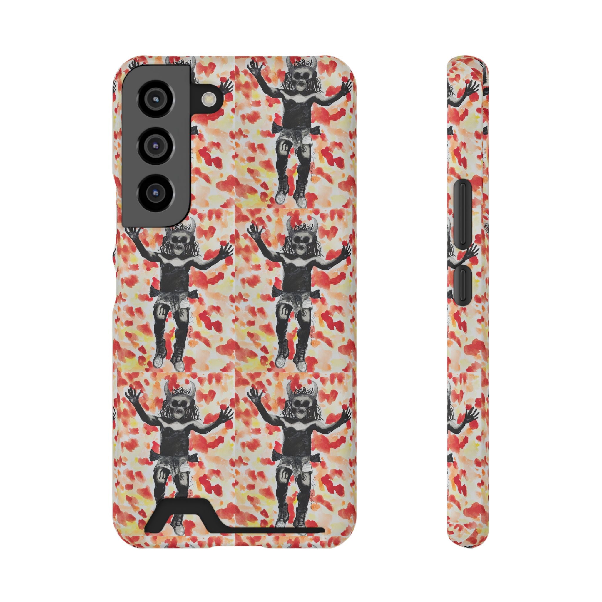 Diablo de Tilcajete — Phone Case with Card Holder | Alma Ligera