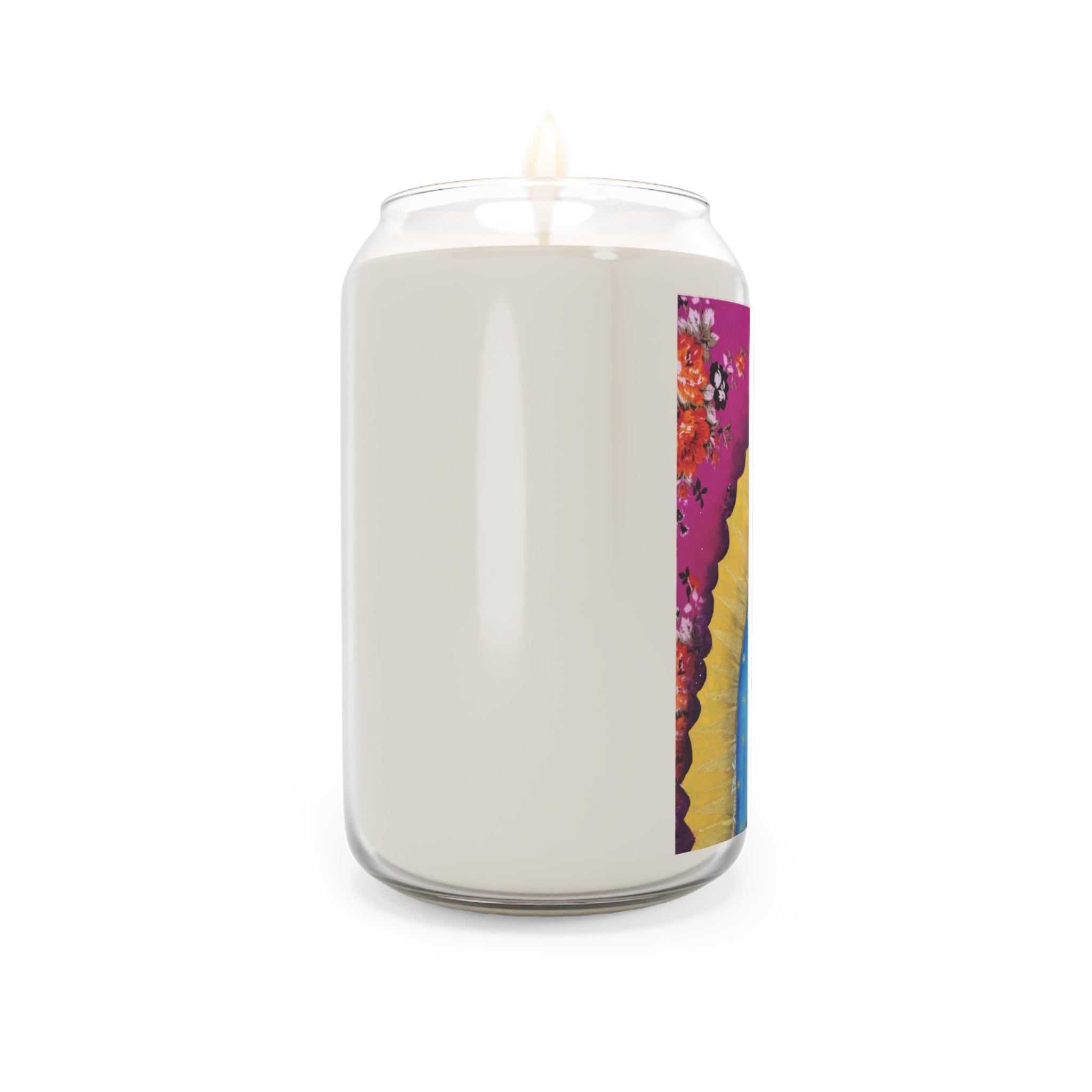 Our Lady of Guadalupe Scented Soy Candle 13.75 oz — Devotional Religious Candle, Prayer & Home Altar Gift