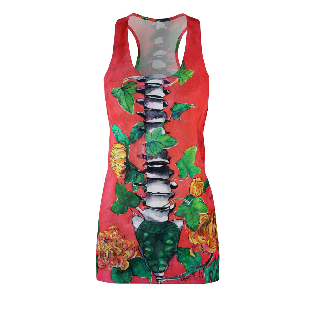 Women's Cut & Sew Racerback Dress (AOP)