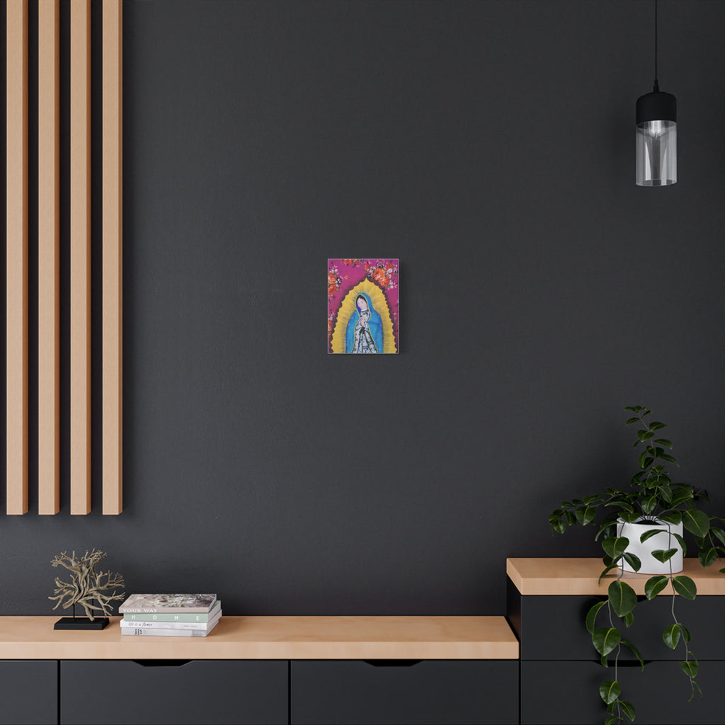 Our Lady of Guadalupe Matte Stretched Canvas Wall Art