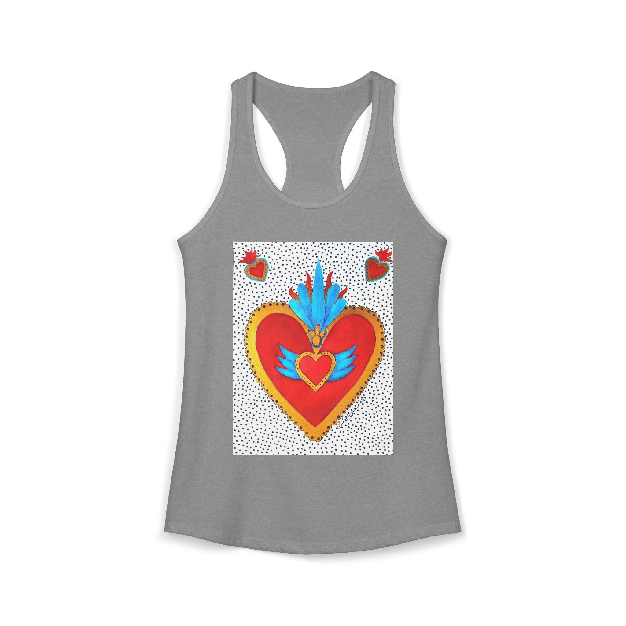 Corazón de Hojalata — Women's Racerback Tank | Alma Ligera