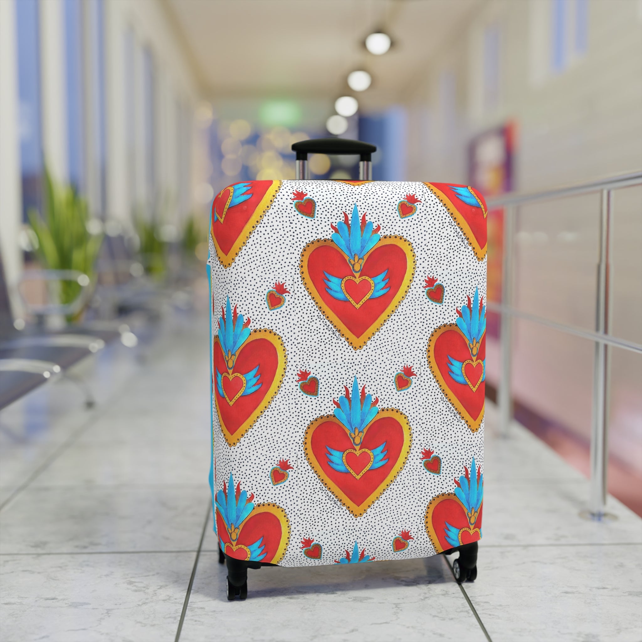 Corazón de Hojalata — Luggage Cover | Alma Ligera