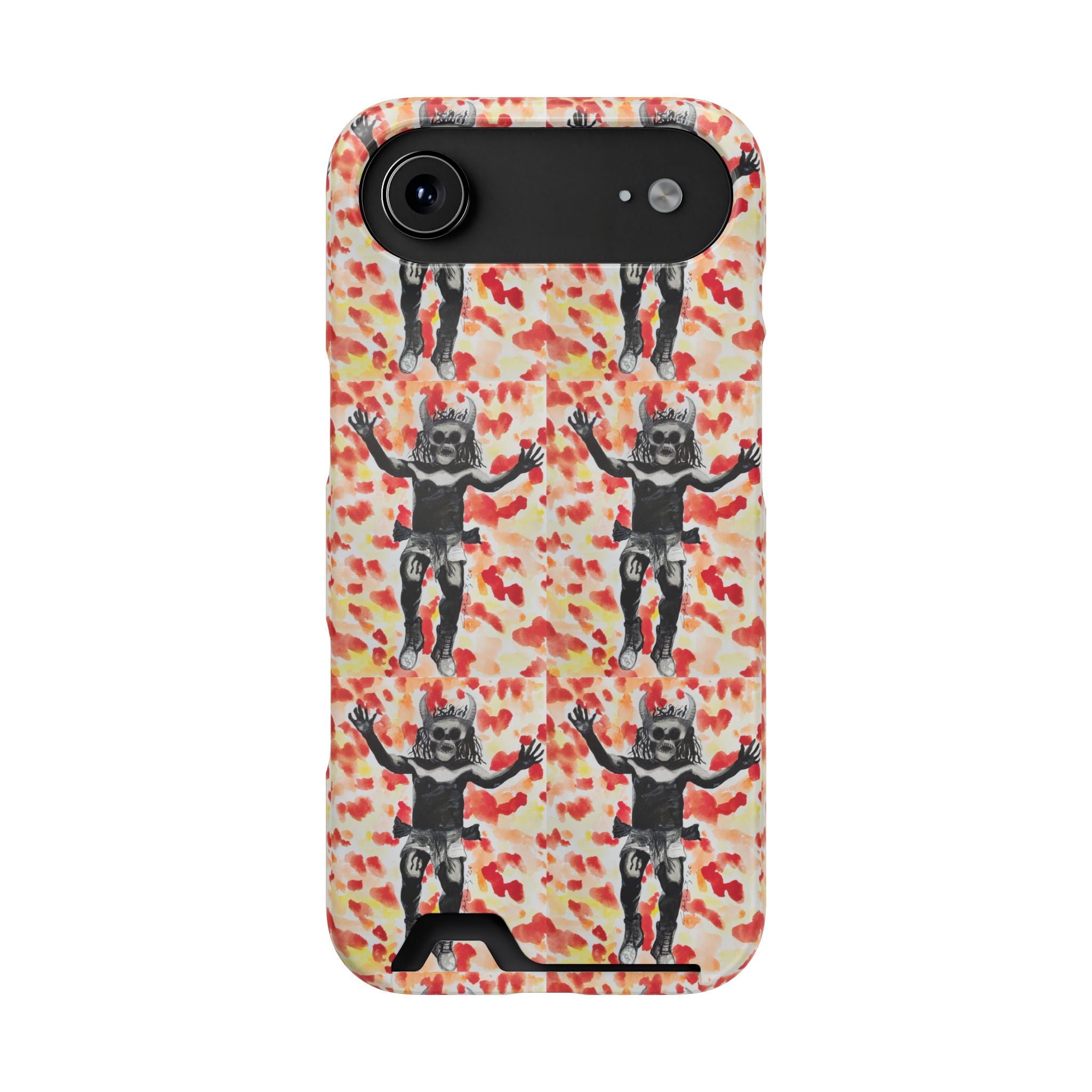 Diablo de Tilcajete — Phone Case with Card Holder | Alma Ligera