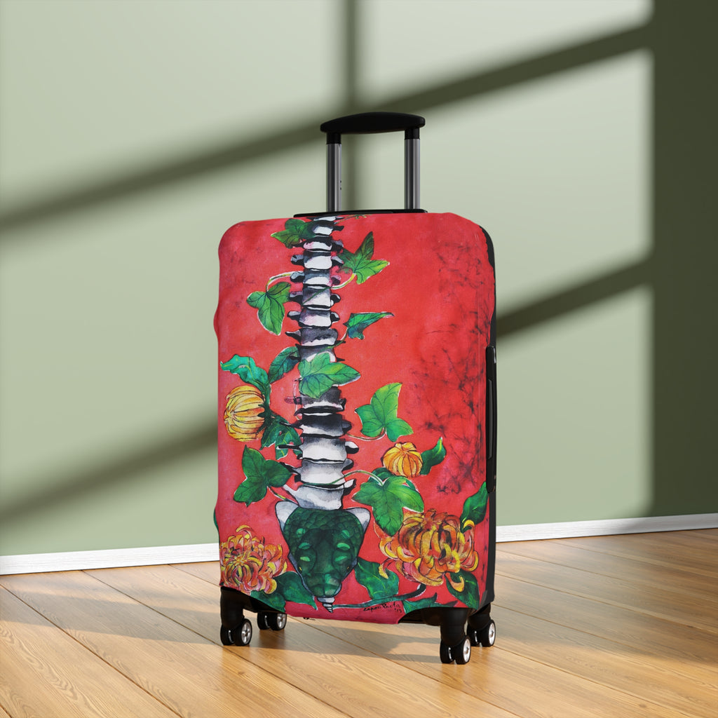 Luggage Cover - Spinal Vine Pumpkin Travel Protector