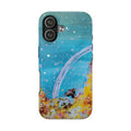 Galaxy Reef Tough Phone Case — Colorful Ocean Space Art Protection