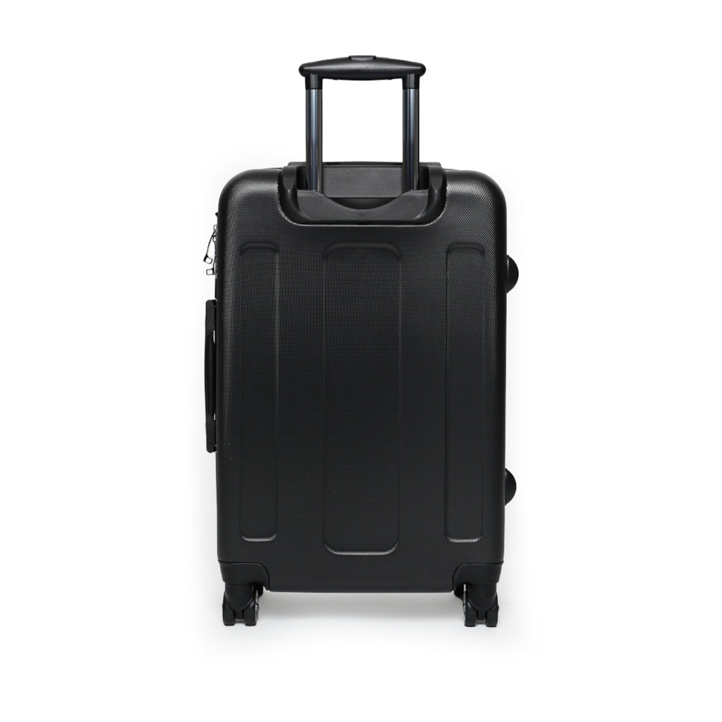 Heart Wing Suitcase – Vibrant Folk Art Carry-On Luggage