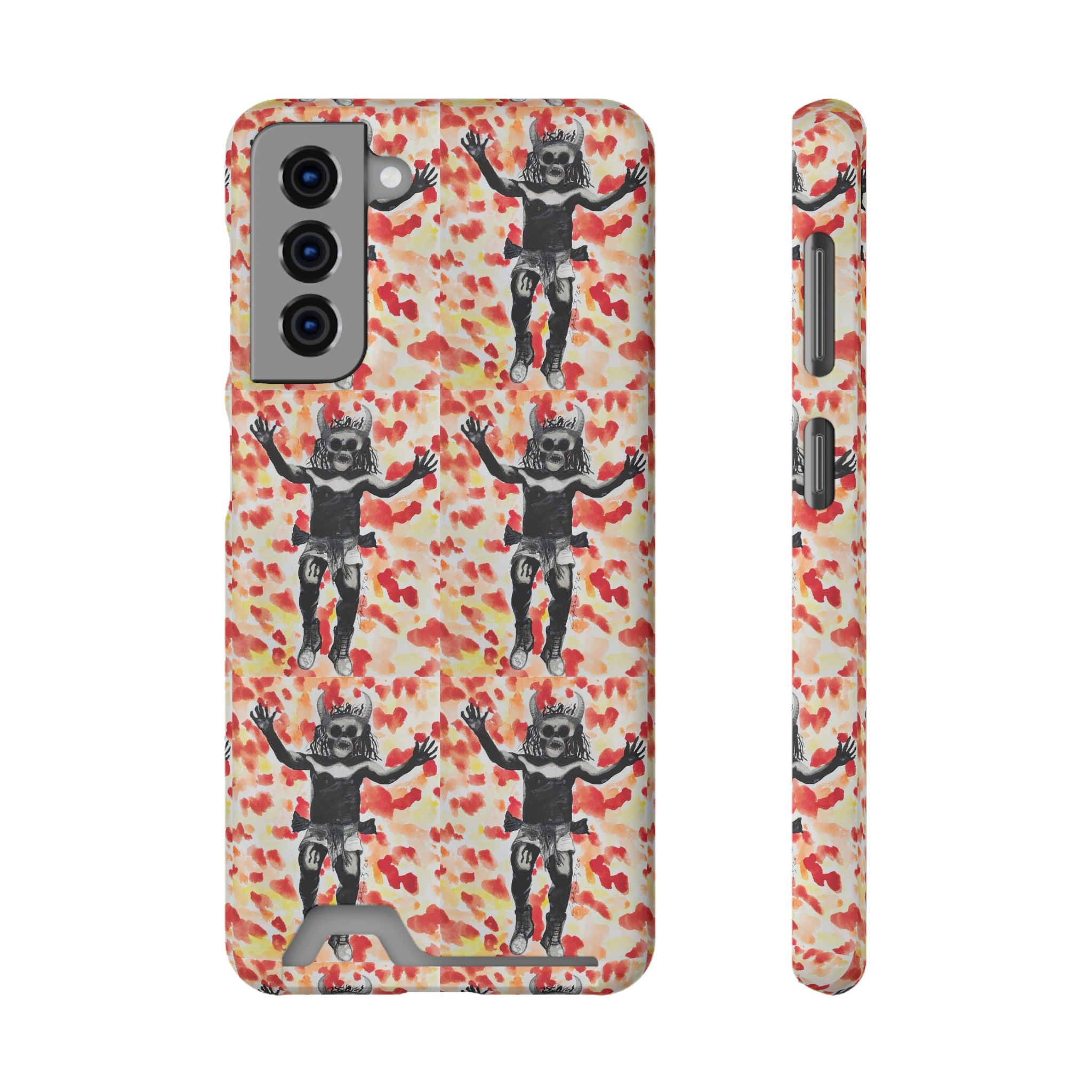 Diablo de Tilcajete — Phone Case with Card Holder | Alma Ligera