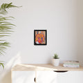 Framed Pop Art Nahui Olin's Portrait Canvas — Colorful Abstract Woman Wall Art